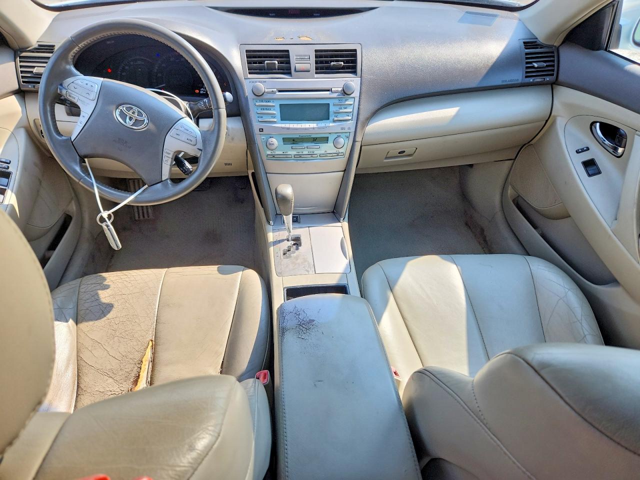 2008 Toyota Camry Hybrid White vin: 4T1BB46K58U048063