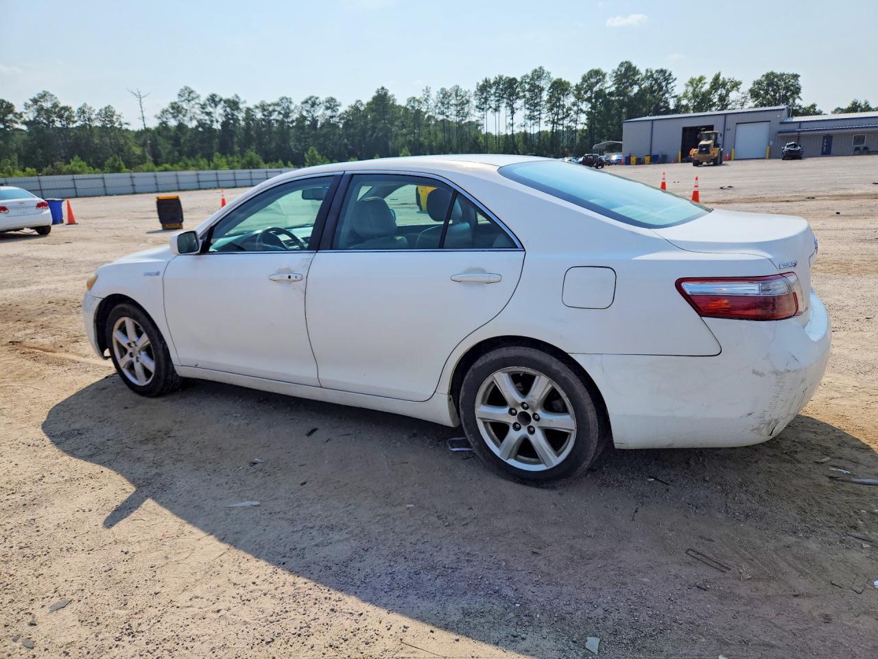 2008 Toyota Camry Hybrid White vin: 4T1BB46K58U048063