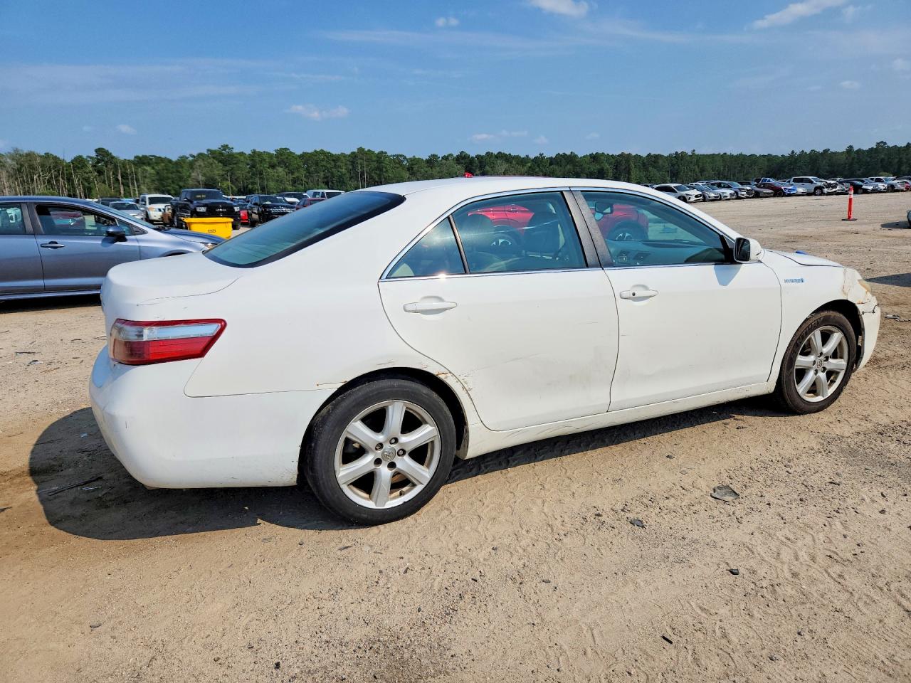 2008 Toyota Camry Hybrid White vin: 4T1BB46K58U048063