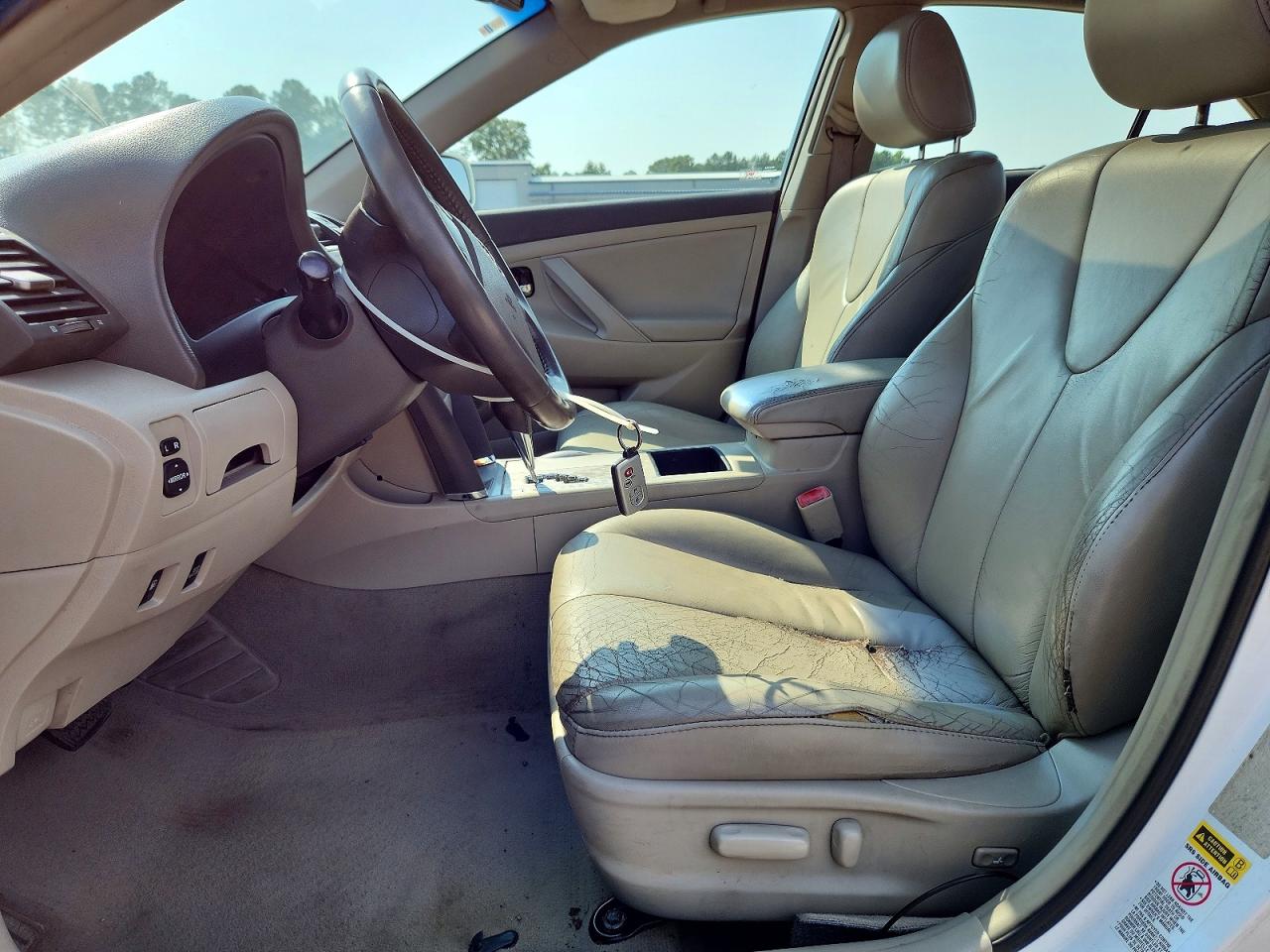 2008 Toyota Camry Hybrid White vin: 4T1BB46K58U048063