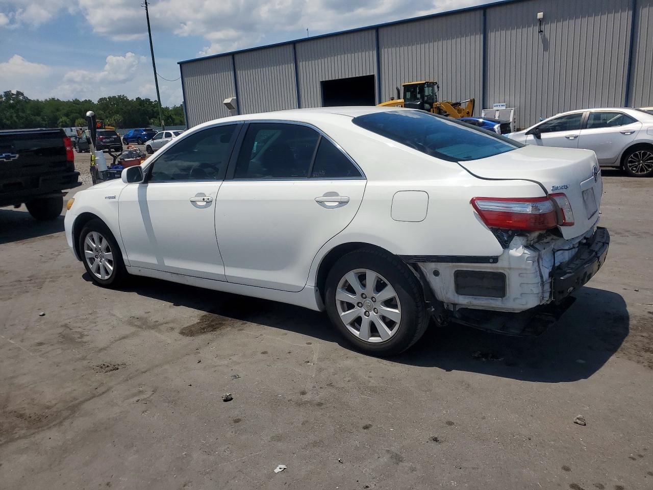 2008 Toyota Camry Hybrid White vin: 4T1BB46K58U056244