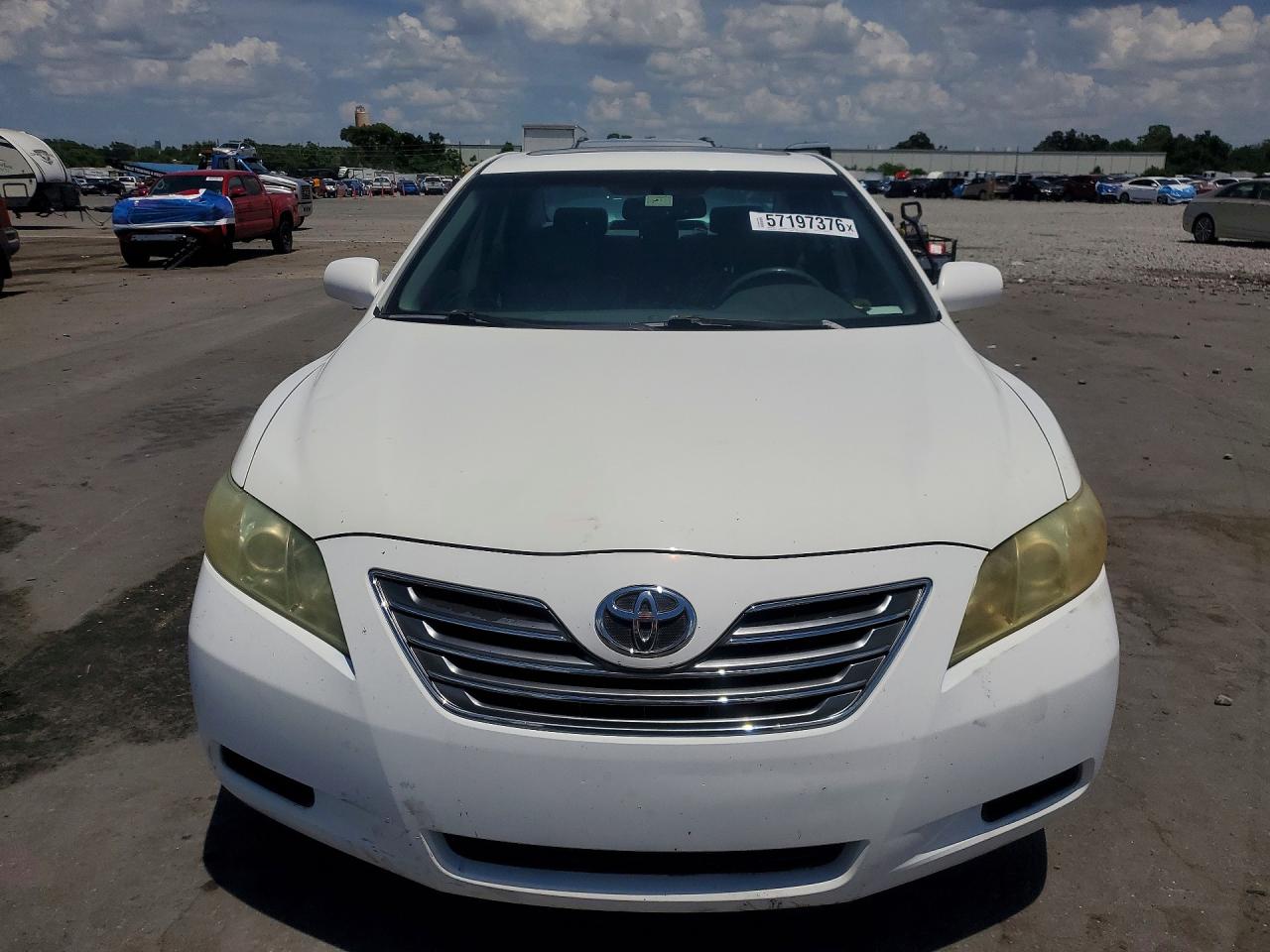 2008 Toyota Camry Hybrid White vin: 4T1BB46K58U056244