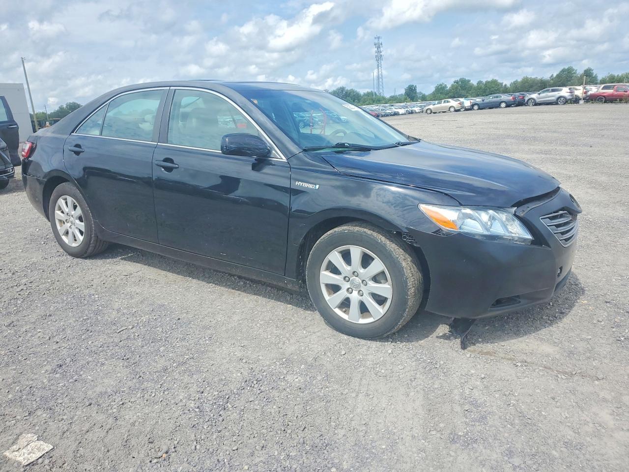 2008 Toyota Camry Hybrid Black vin: 4T1BB46K58U057054