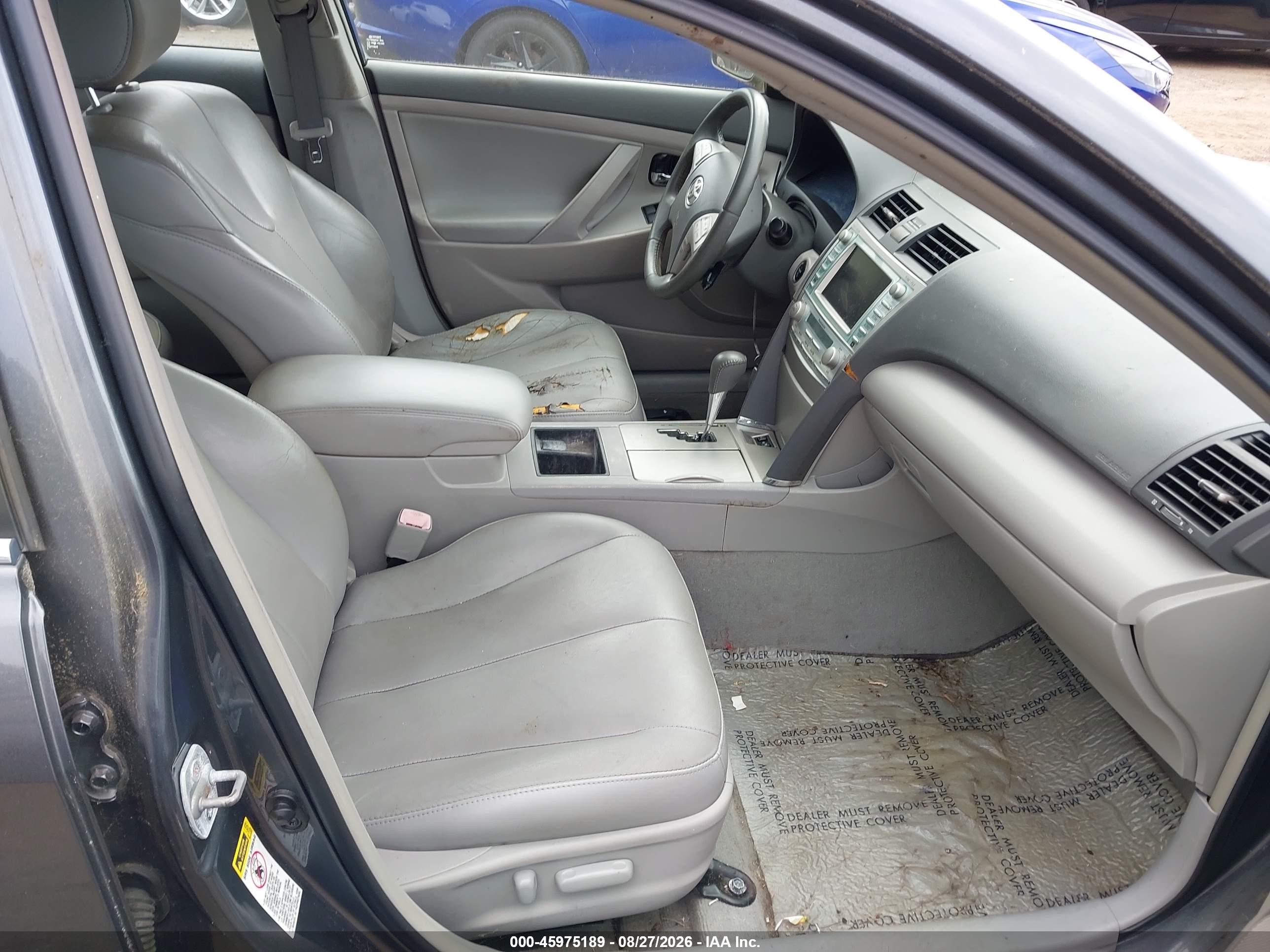 2009 Toyota Camry Hybrid   Gray vin: 4T1BB46K59U064992