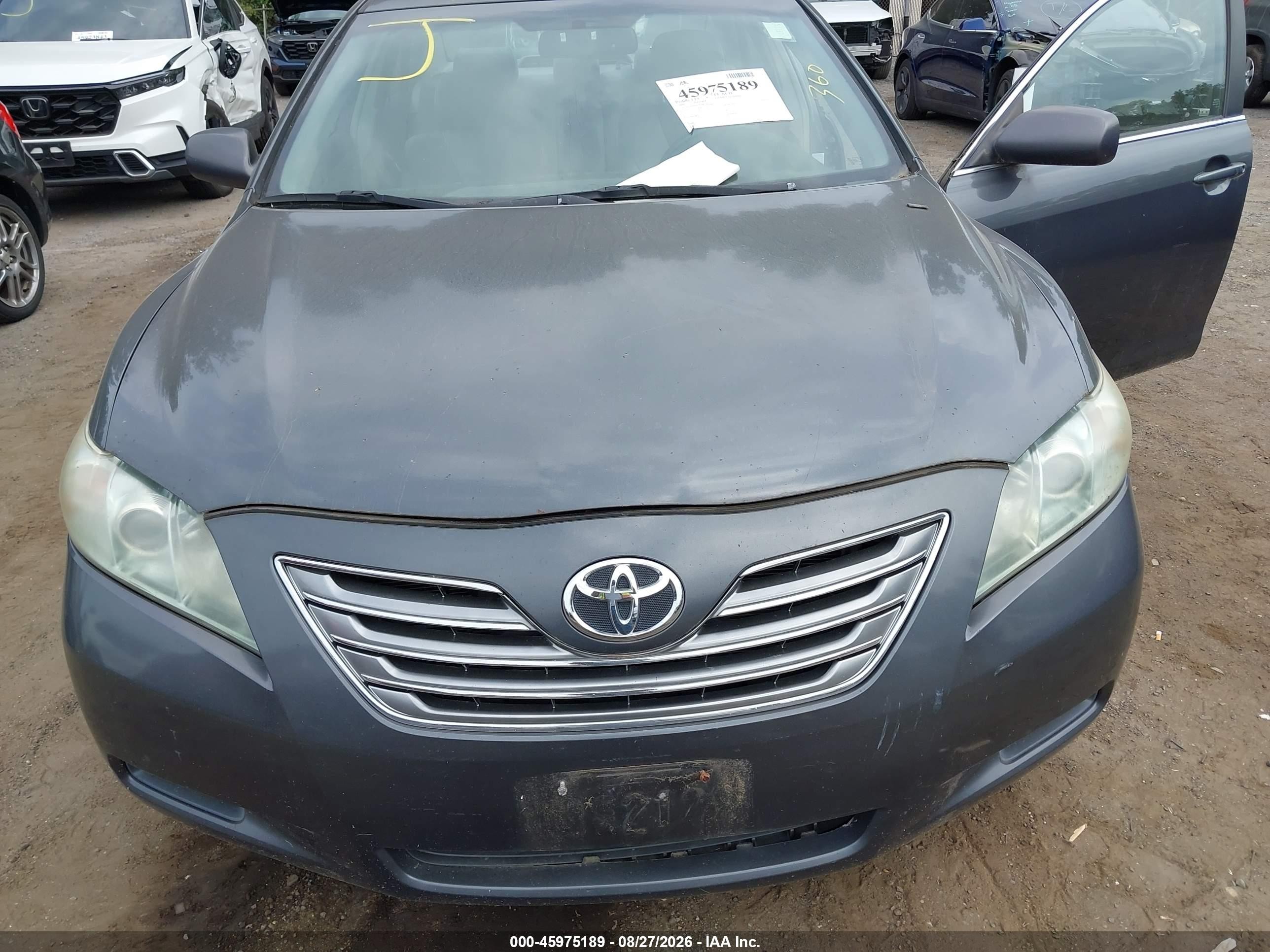2009 Toyota Camry Hybrid   Gray vin: 4T1BB46K59U064992