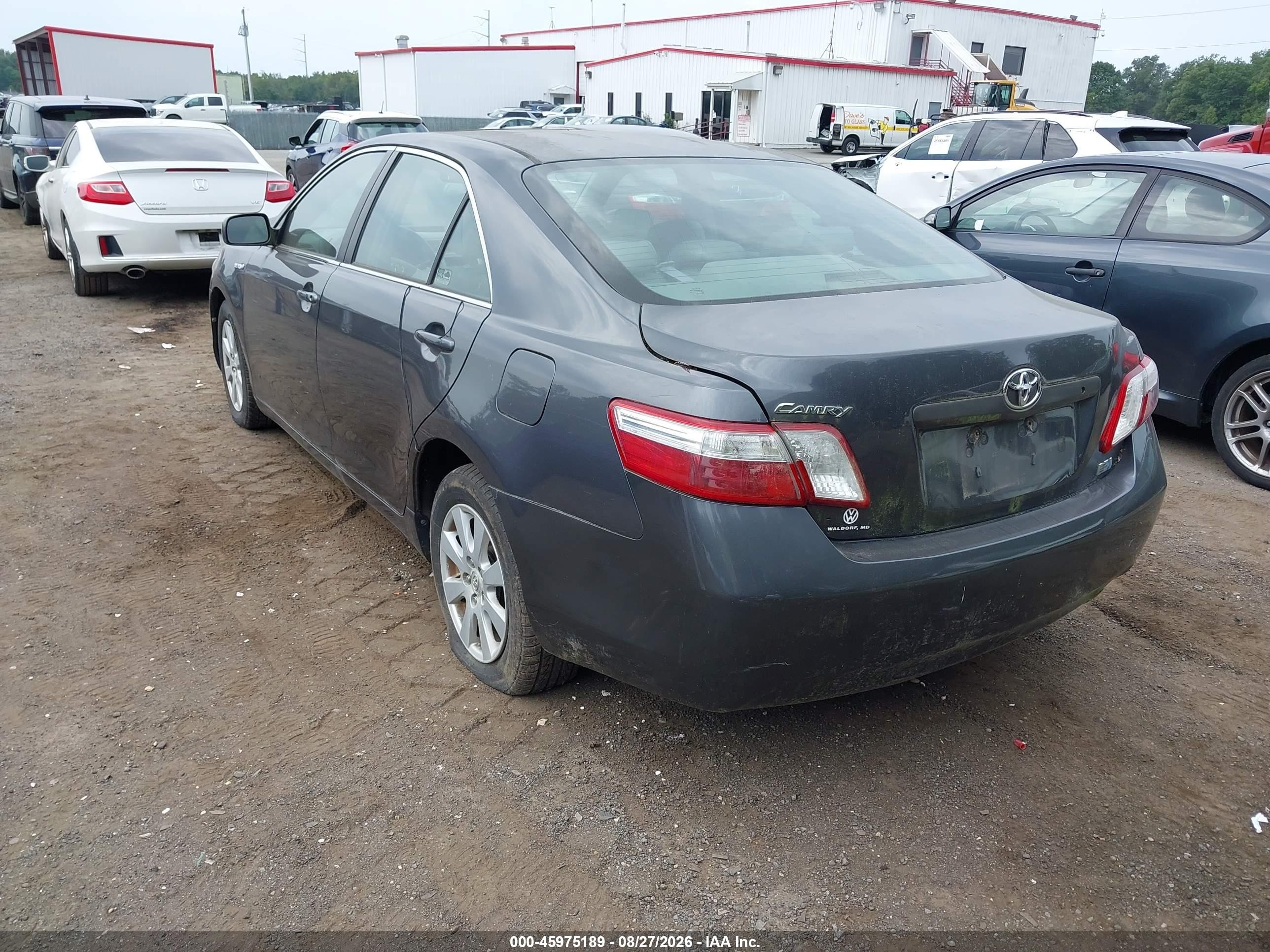 2009 Toyota Camry Hybrid   Gray vin: 4T1BB46K59U064992