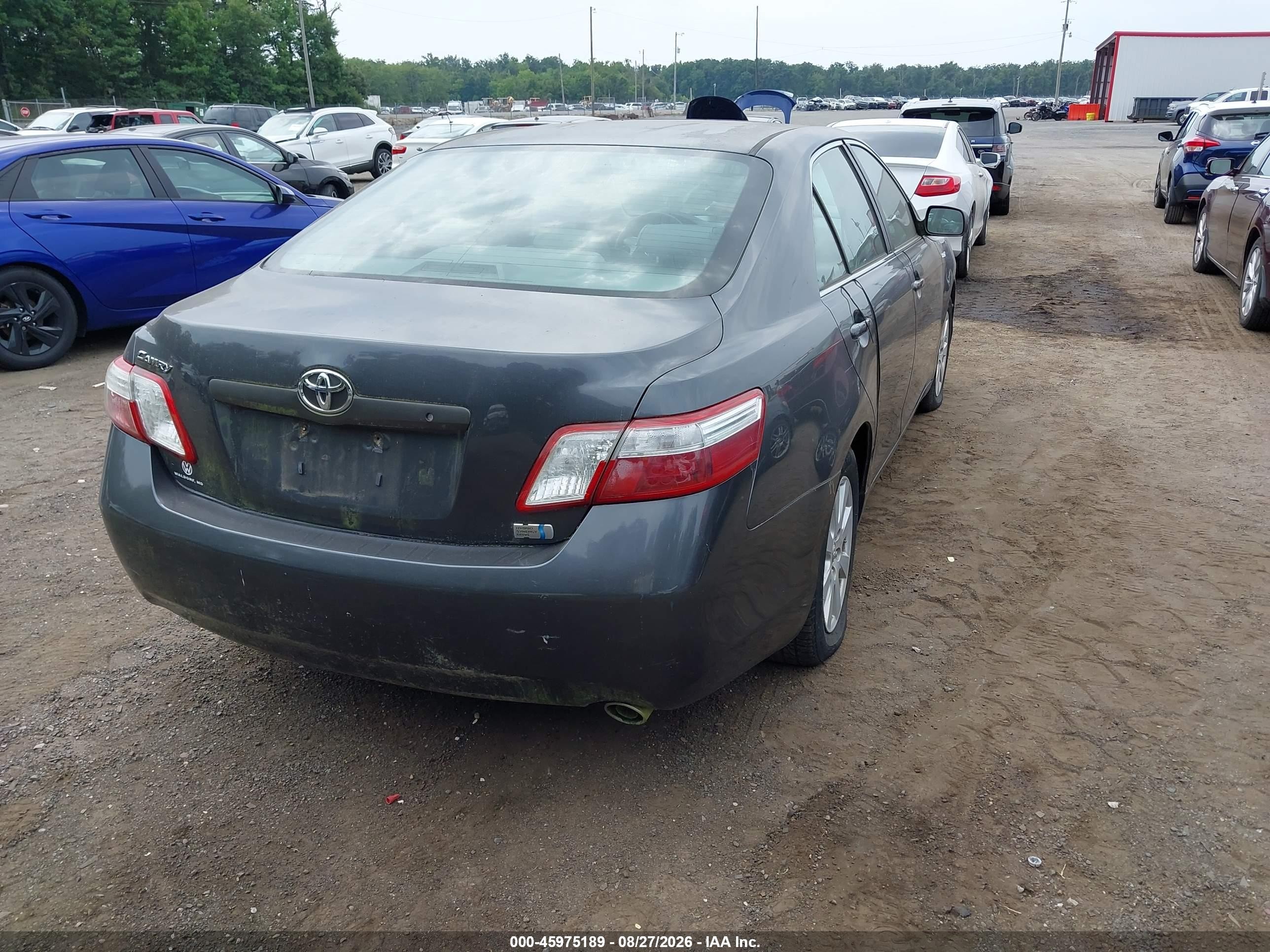 2009 Toyota Camry Hybrid   Gray vin: 4T1BB46K59U064992