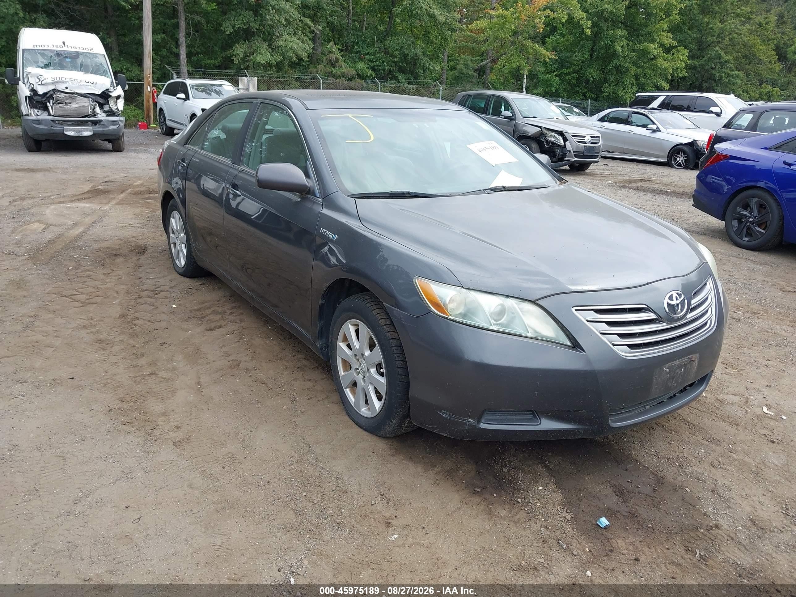 2009 Toyota Camry Hybrid   Gray vin: 4T1BB46K59U064992