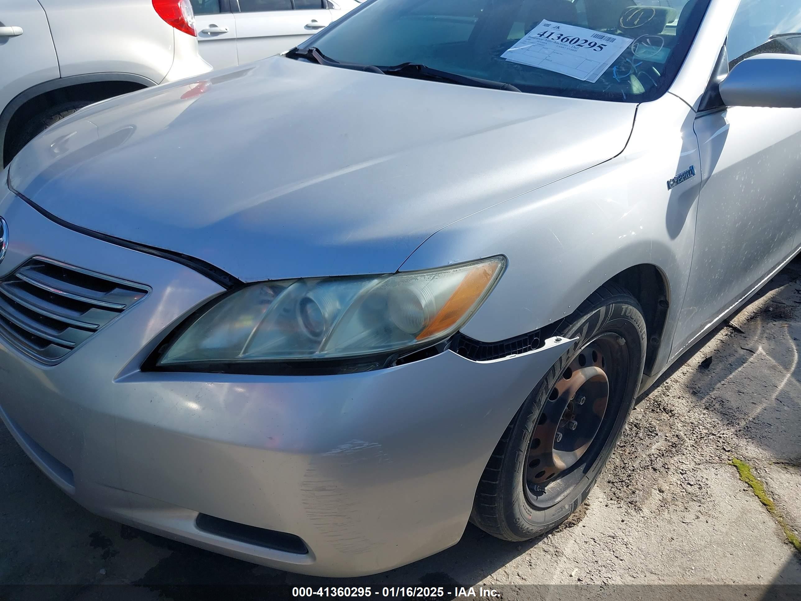 2009 Toyota Camry Hybrid   Silver vin: 4T1BB46K59U066872