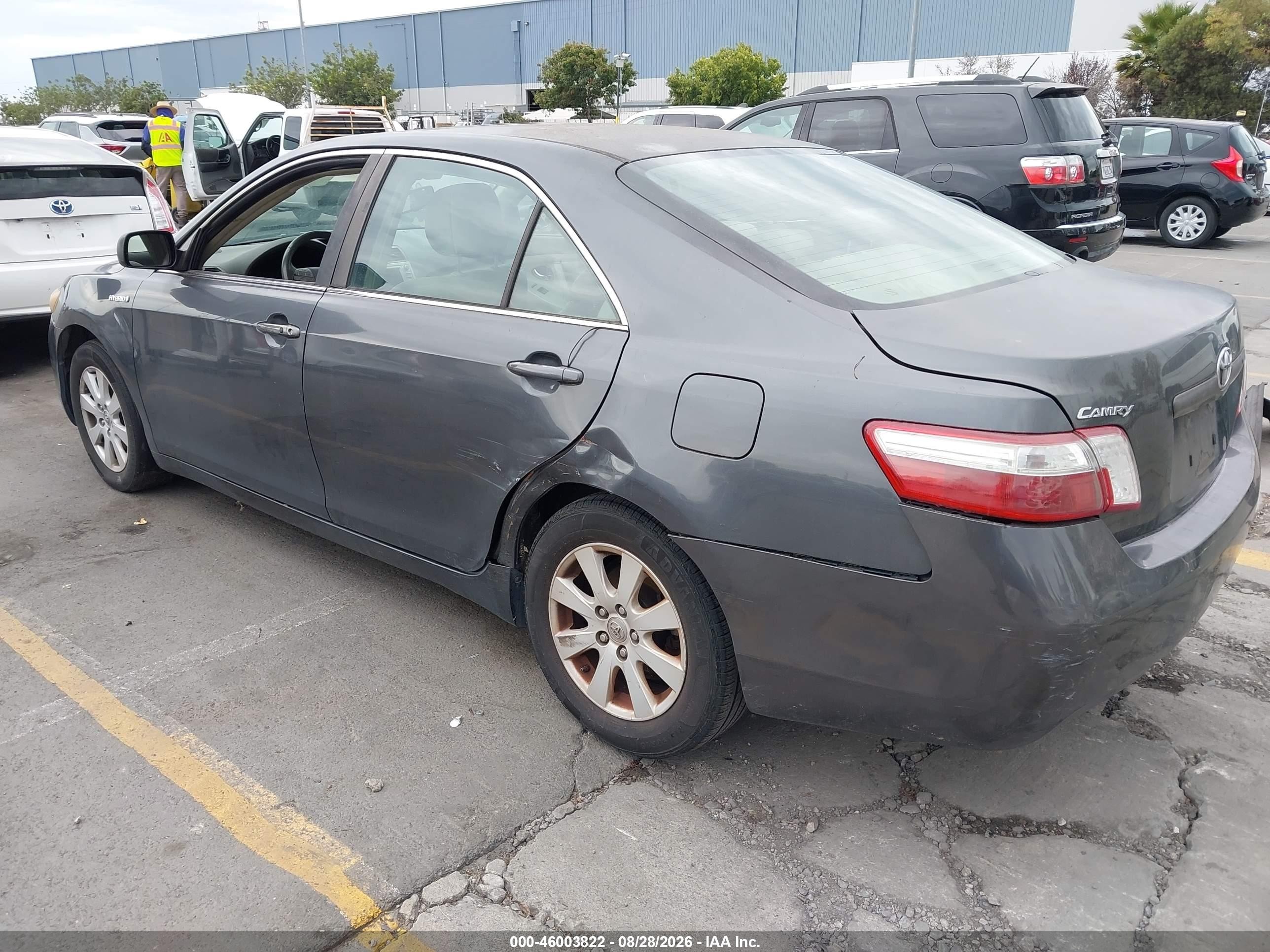 2009 Toyota Camry Hybrid   Серый vin: 4T1BB46K59U067682
