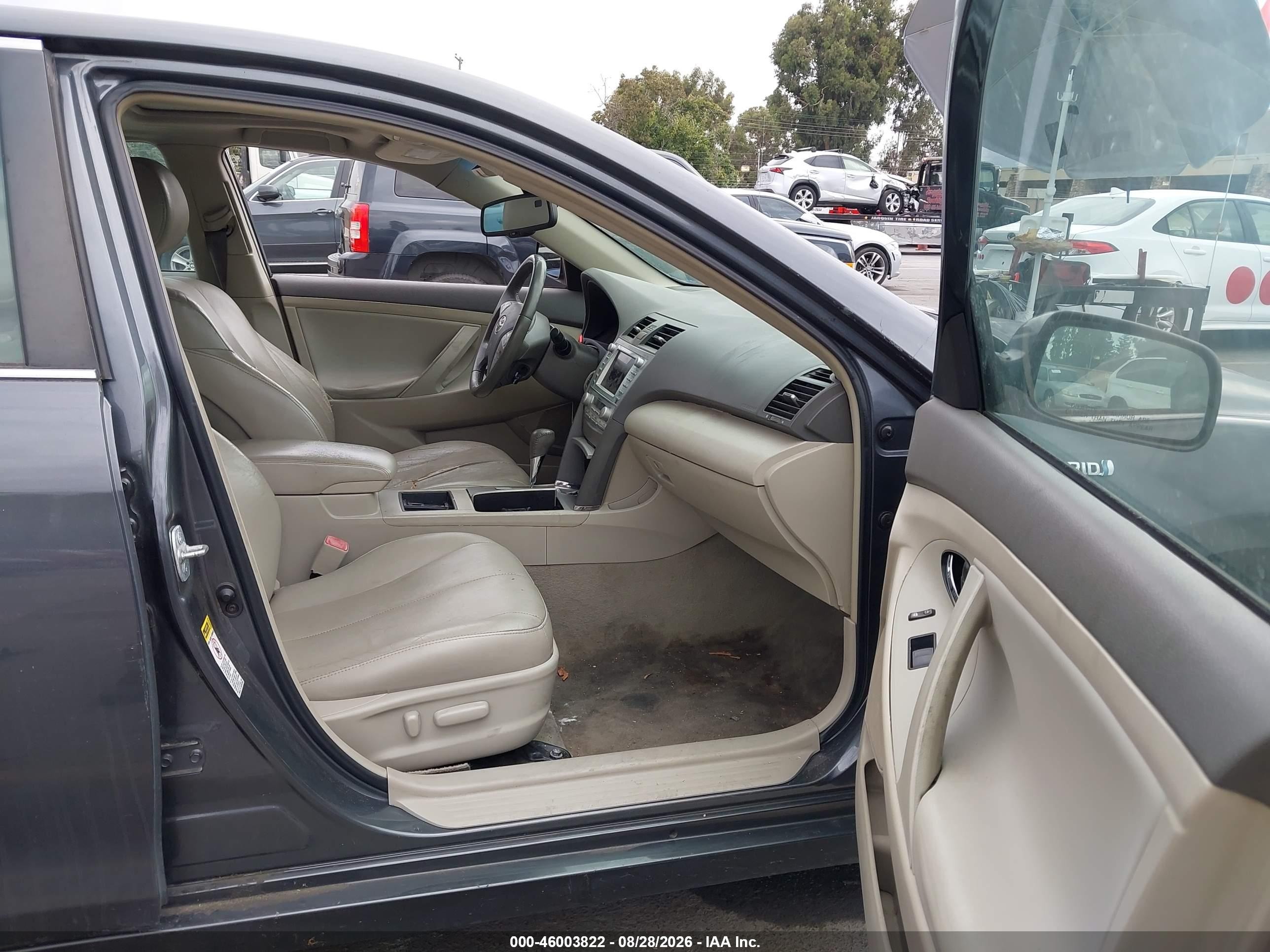 2009 Toyota Camry Hybrid   Серый vin: 4T1BB46K59U067682