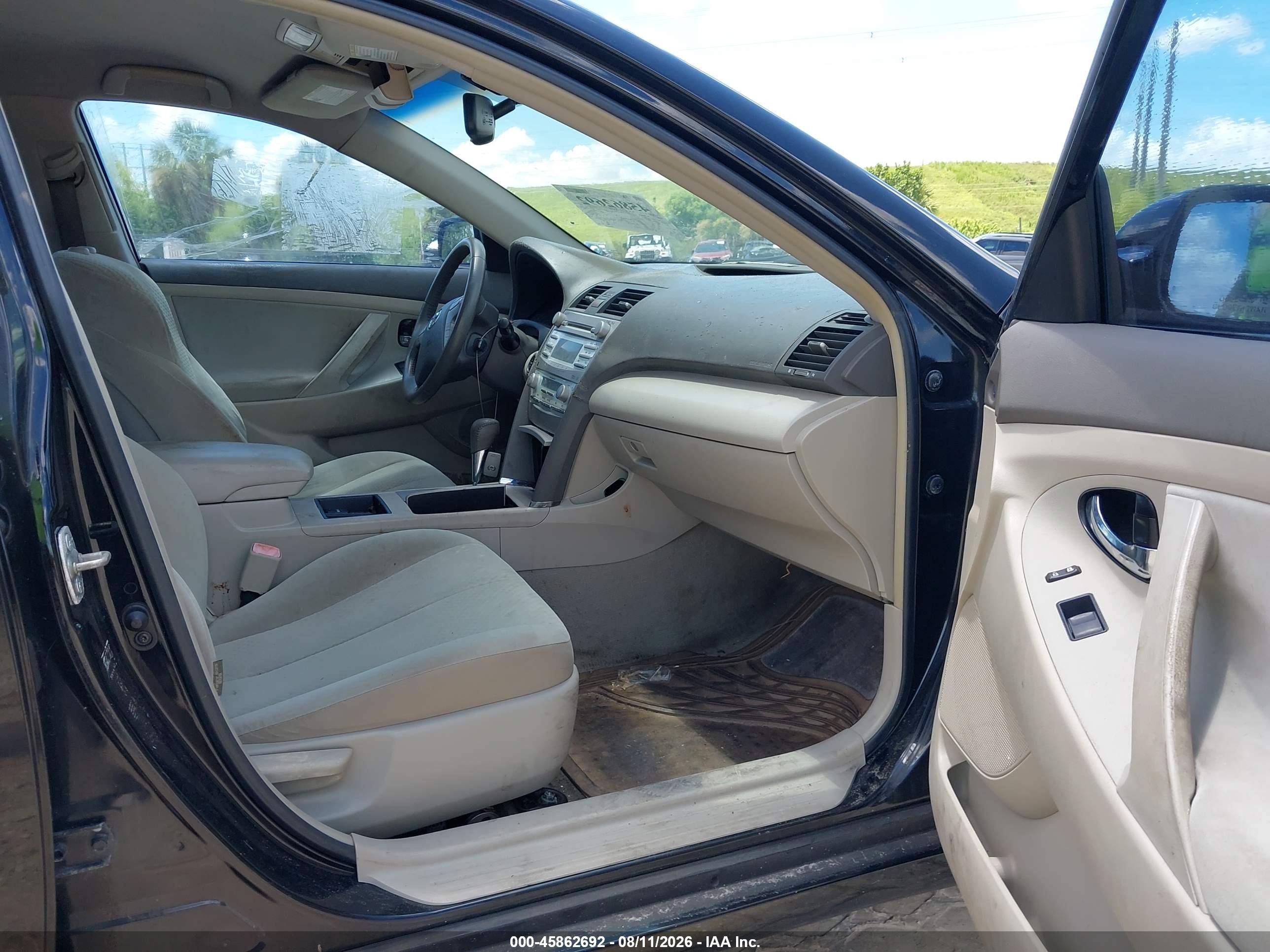 2009 Toyota Camry Hybrid   Black vin: 4T1BB46K59U068699