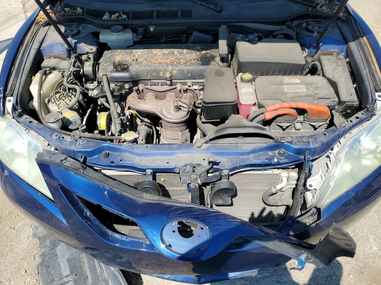 2009 Toyota Camry Hybrid Base Blue vin: 4T1BB46K59U068931