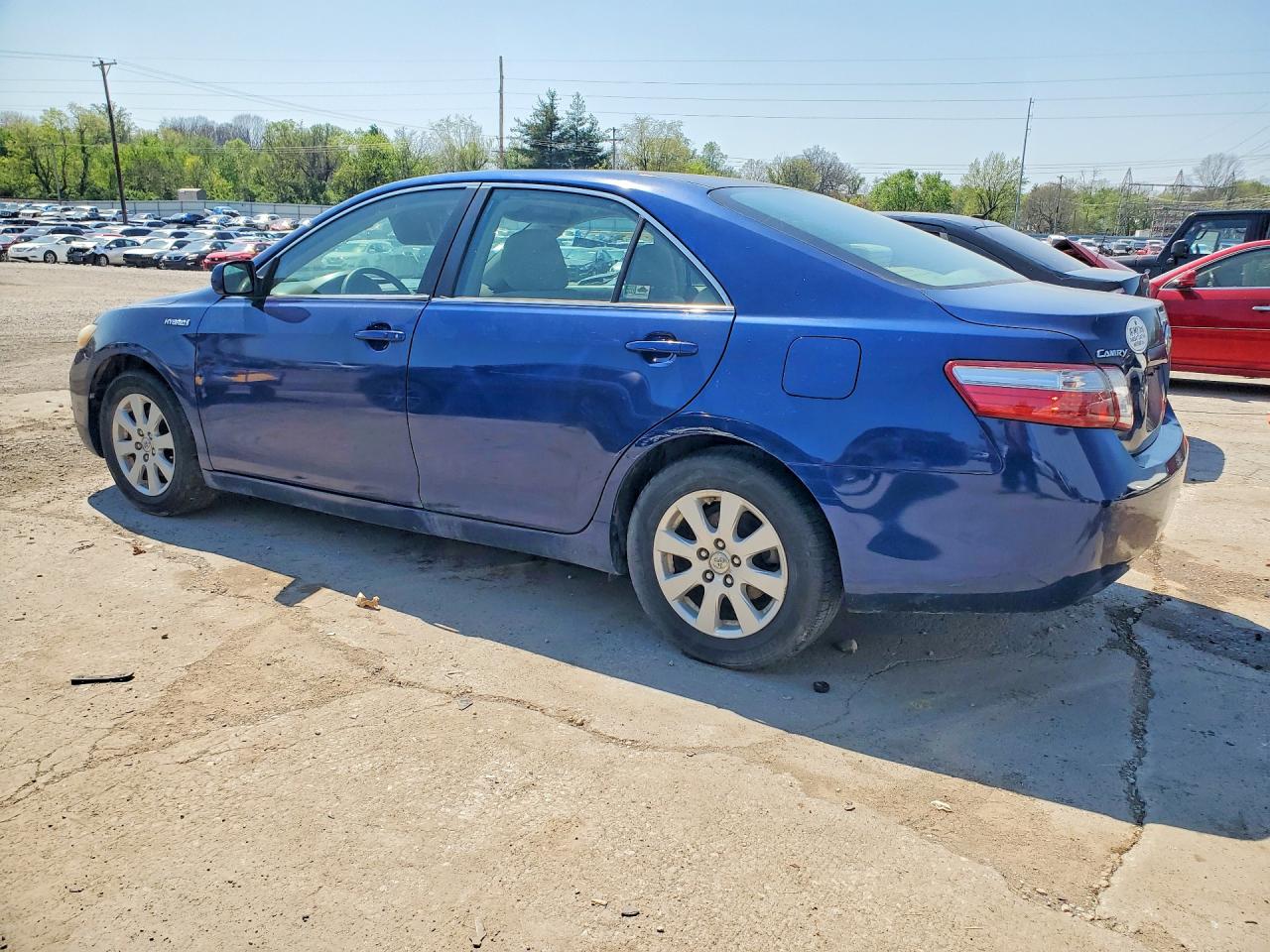 2009 Toyota Camry Hybrid Base Blue vin: 4T1BB46K59U068931