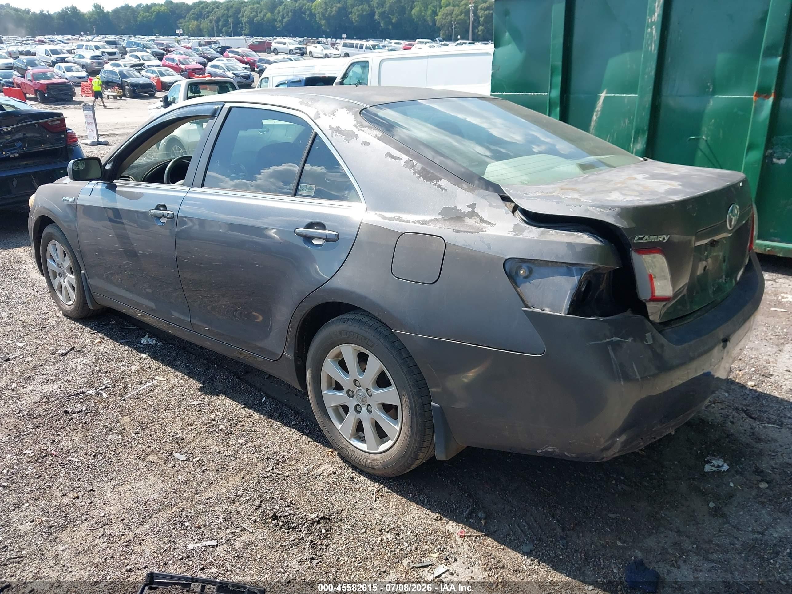 2009 Toyota Camry Hybrid   Gray vin: 4T1BB46K59U071330