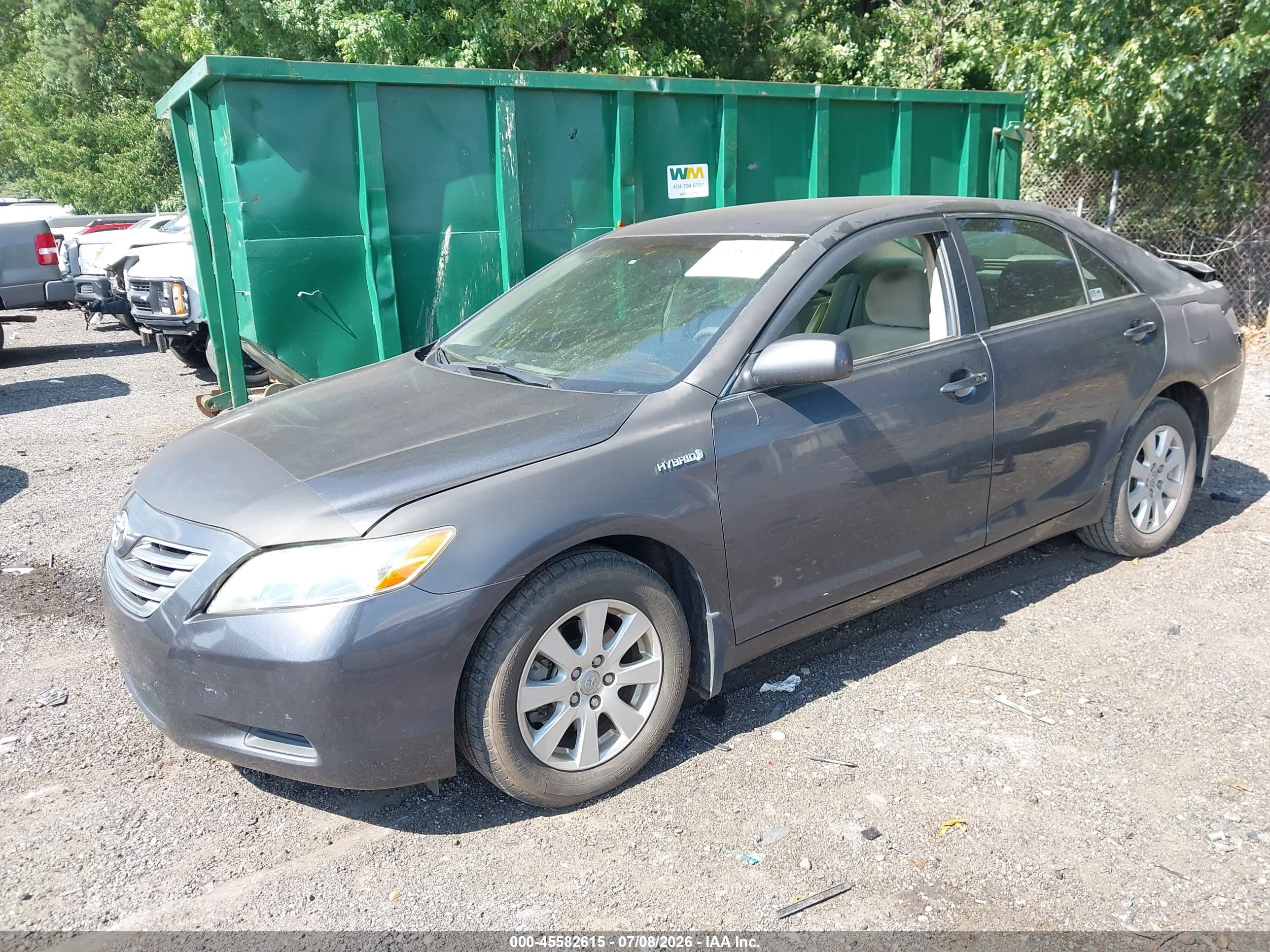 2009 Toyota Camry Hybrid   Gray vin: 4T1BB46K59U071330