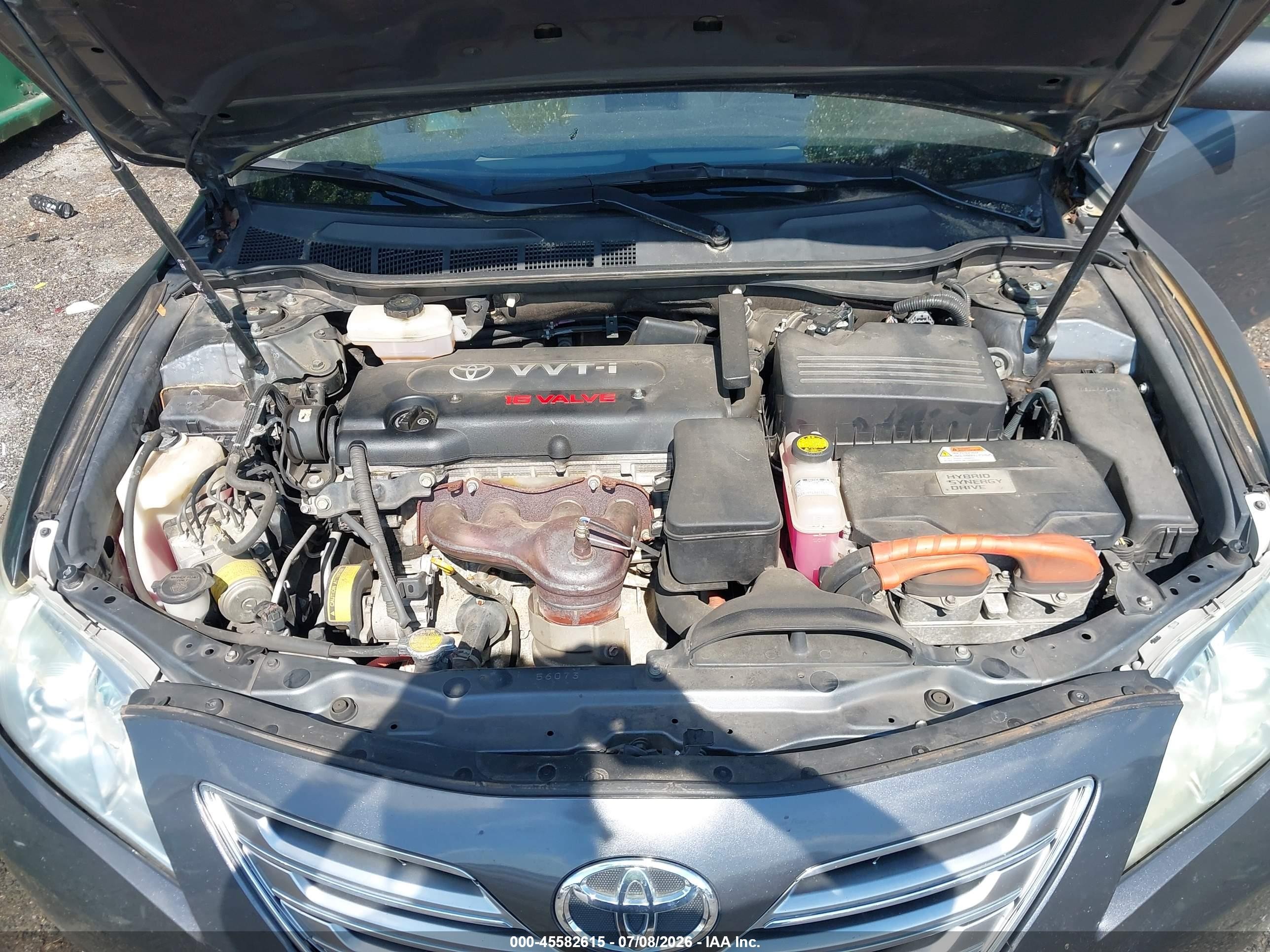 2009 Toyota Camry Hybrid   Gray vin: 4T1BB46K59U071330