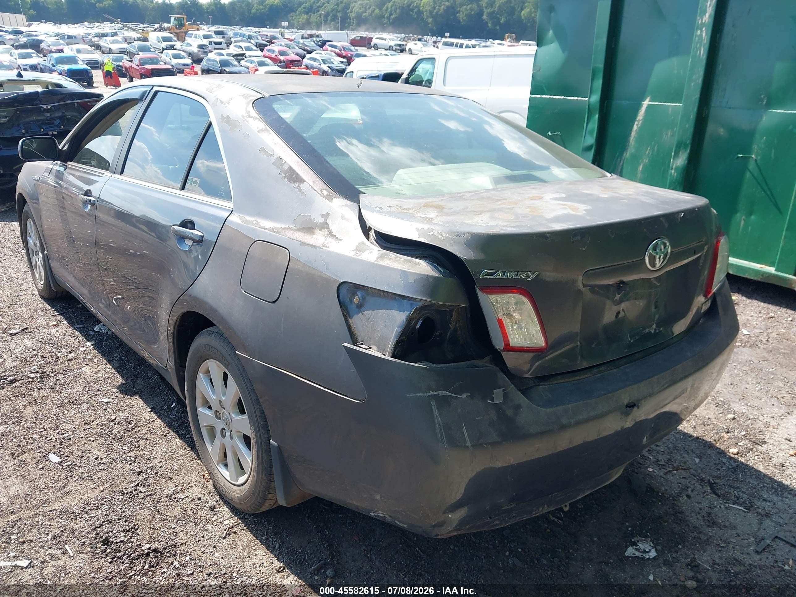 2009 Toyota Camry Hybrid   Gray vin: 4T1BB46K59U071330