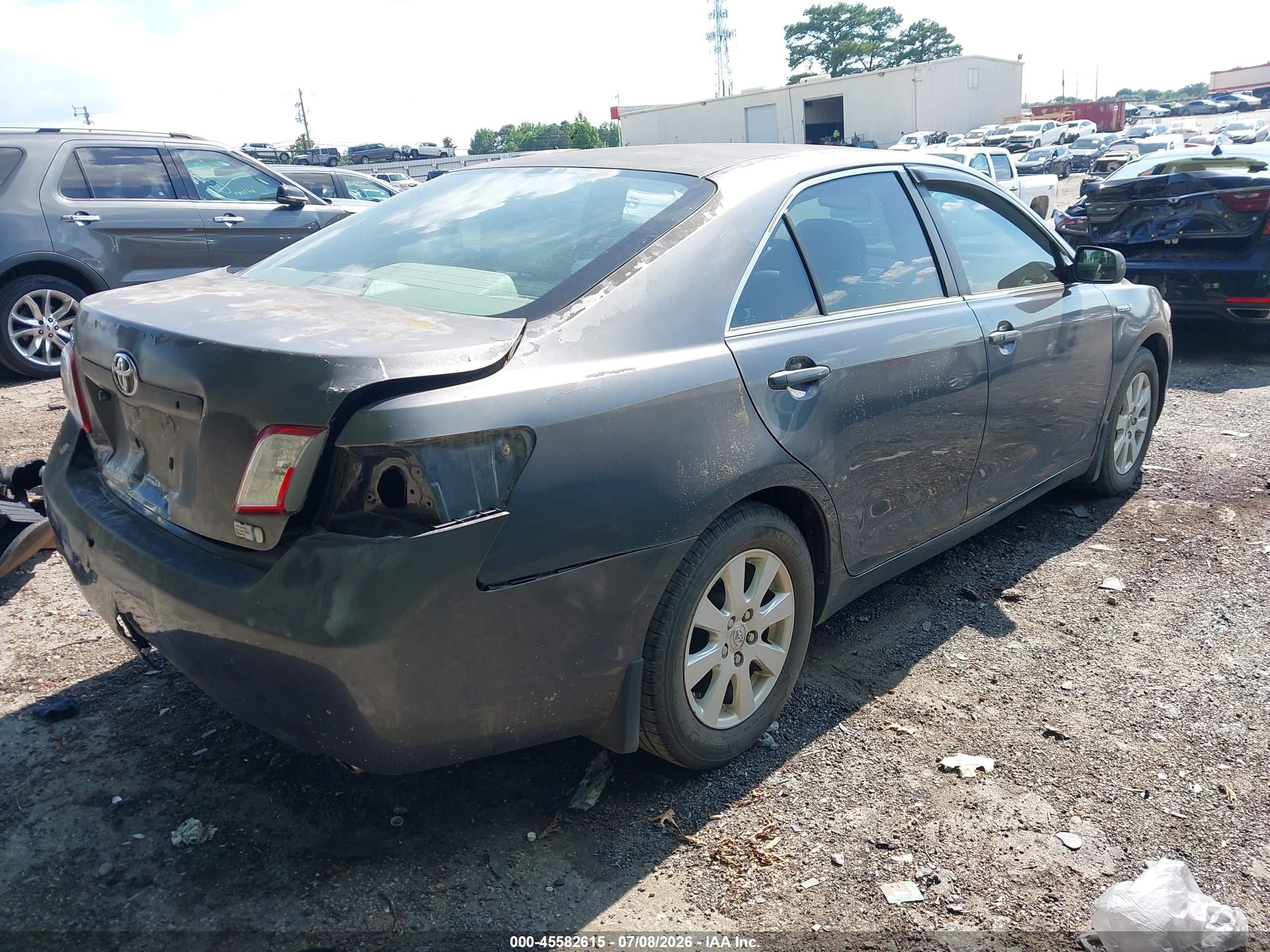 2009 Toyota Camry Hybrid   Gray vin: 4T1BB46K59U071330