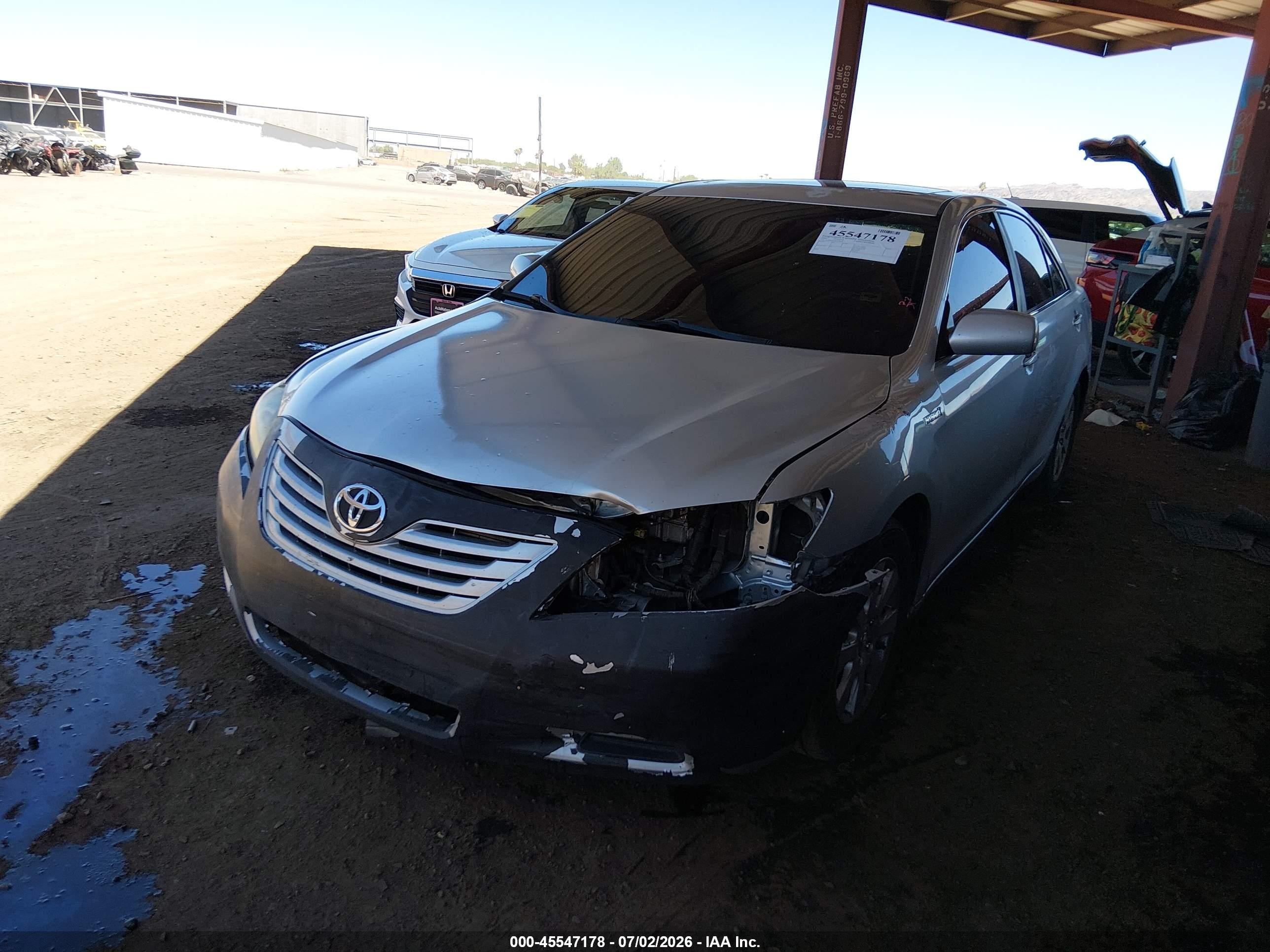 2009 Toyota Camry Hybrid   Silver vin: 4T1BB46K59U074678