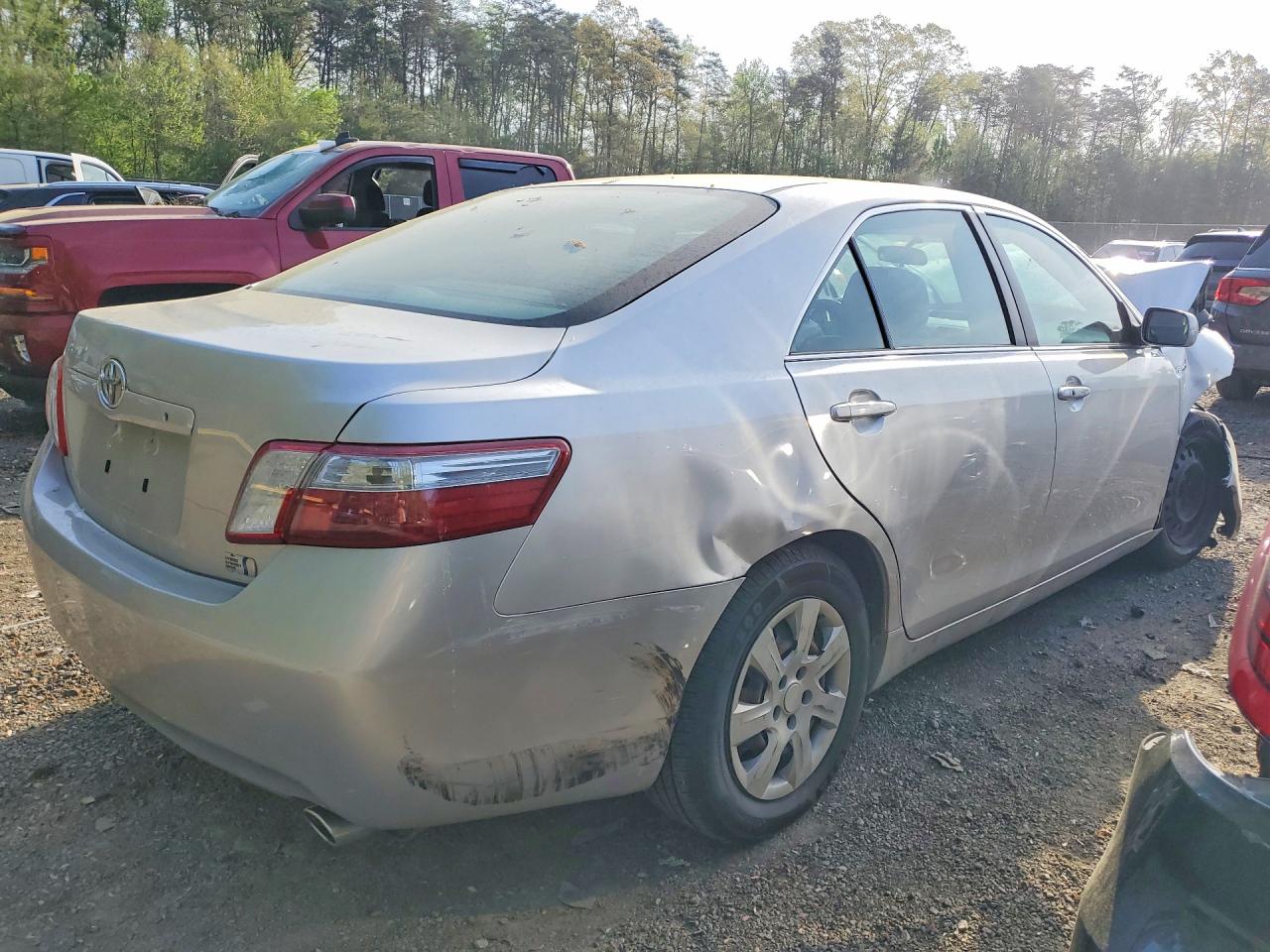 2009 Toyota Camry Hybrid Серебряный vin: 4T1BB46K59U081744