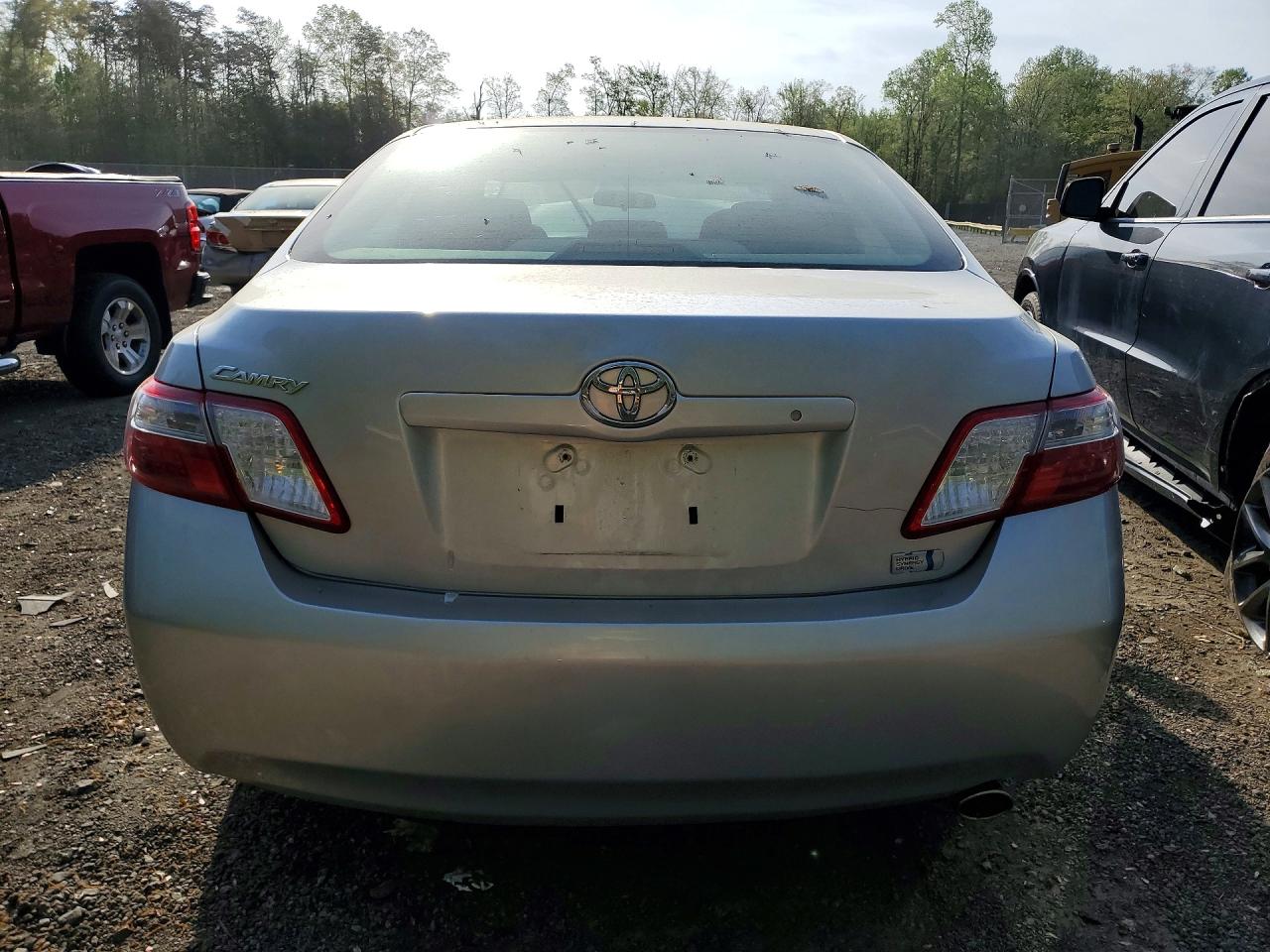 2009 Toyota Camry Hybrid Серебряный vin: 4T1BB46K59U081744