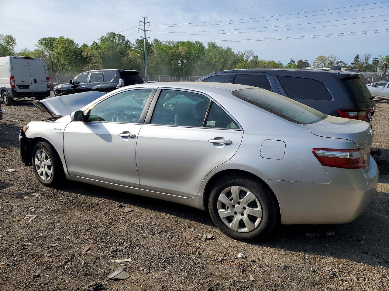 2009 Toyota Camry Hybrid Серебряный vin: 4T1BB46K59U081744