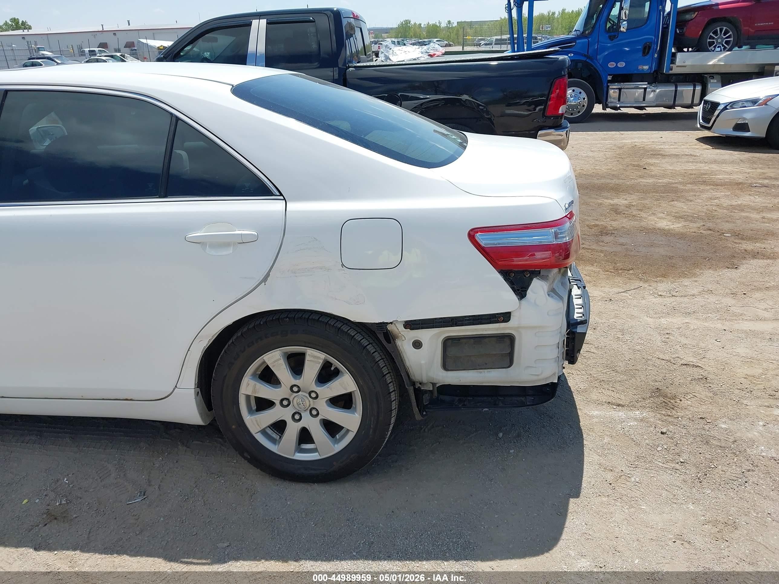 2009 Toyota Camry Hybrid   White vin: 4T1BB46K59U089942