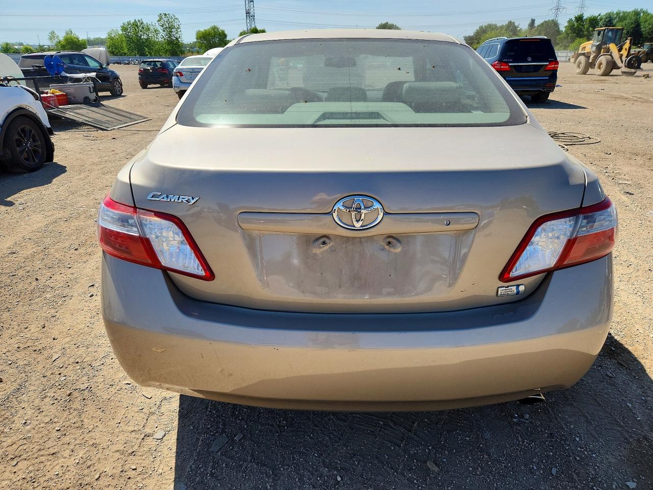 2009 Toyota Camry Hybrid Silver vin: 4T1BB46K59U097975