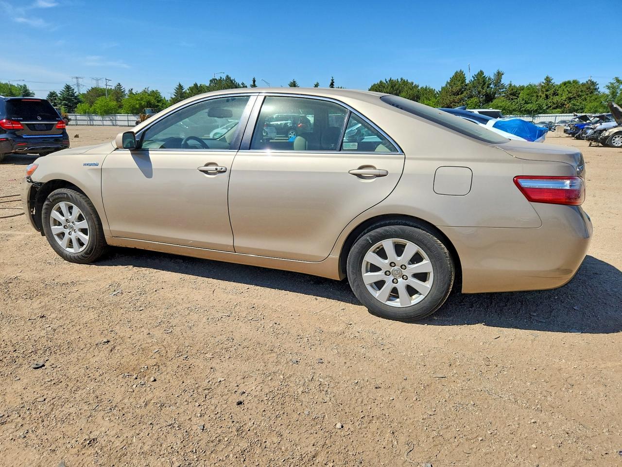2009 Toyota Camry Hybrid Silver vin: 4T1BB46K59U097975