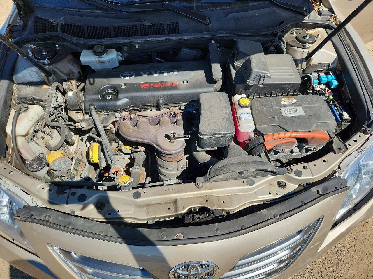 2009 Toyota Camry Hybrid Silver vin: 4T1BB46K59U097975