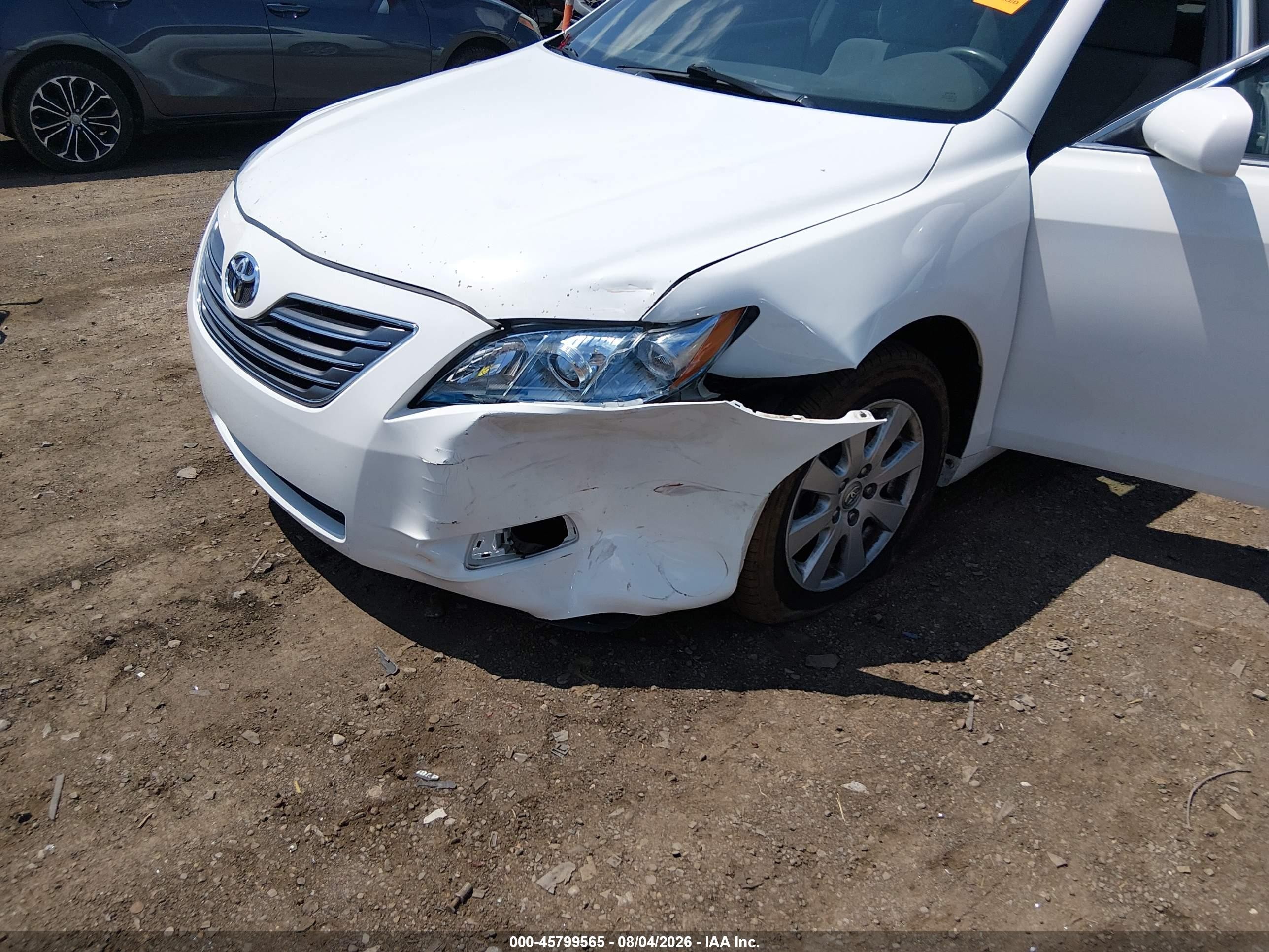 2009 Toyota Camry Hybrid   White vin: 4T1BB46K59U098673