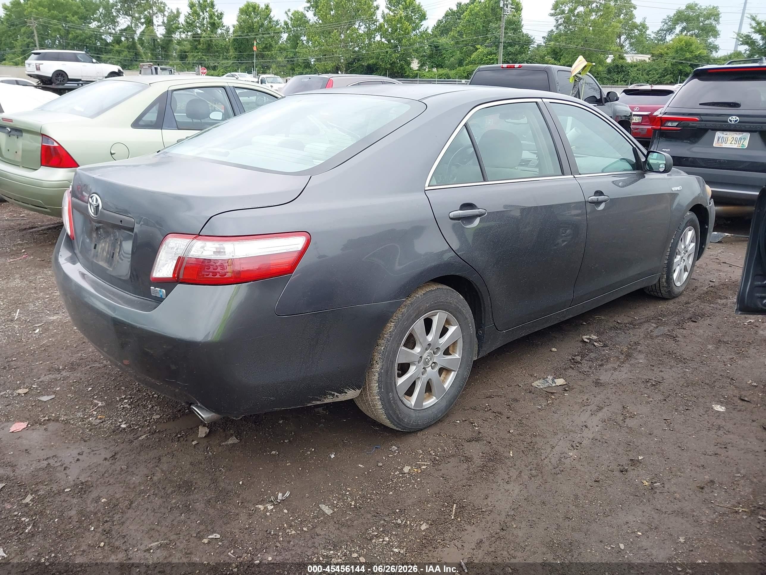 2007 Toyota Camry Hybrid   Gray vin: 4T1BB46K67U008766