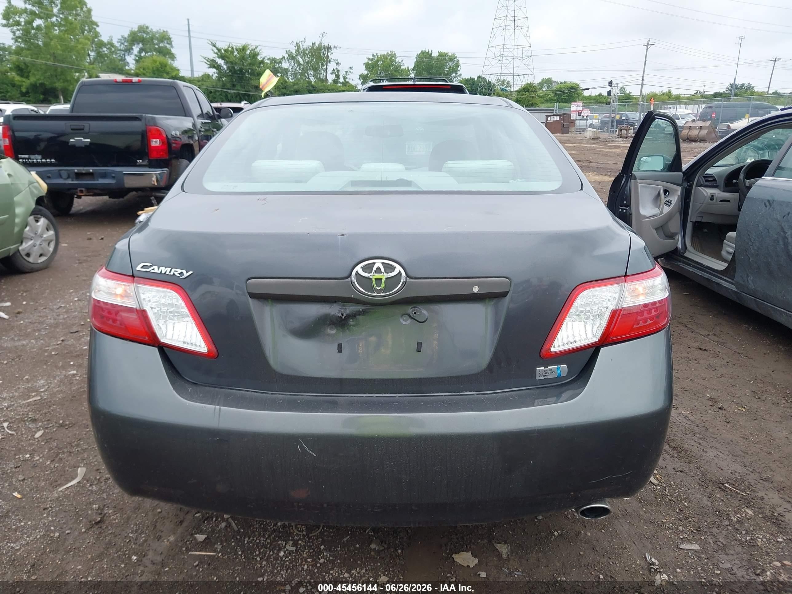 2007 Toyota Camry Hybrid   Gray vin: 4T1BB46K67U008766