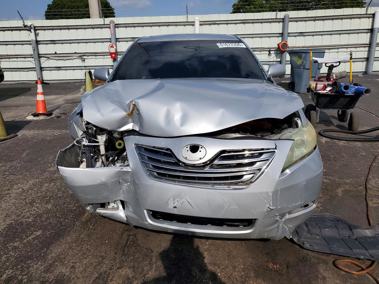 2007 Toyota Camry Hybrid Silver vin: 4T1BB46K67U016253