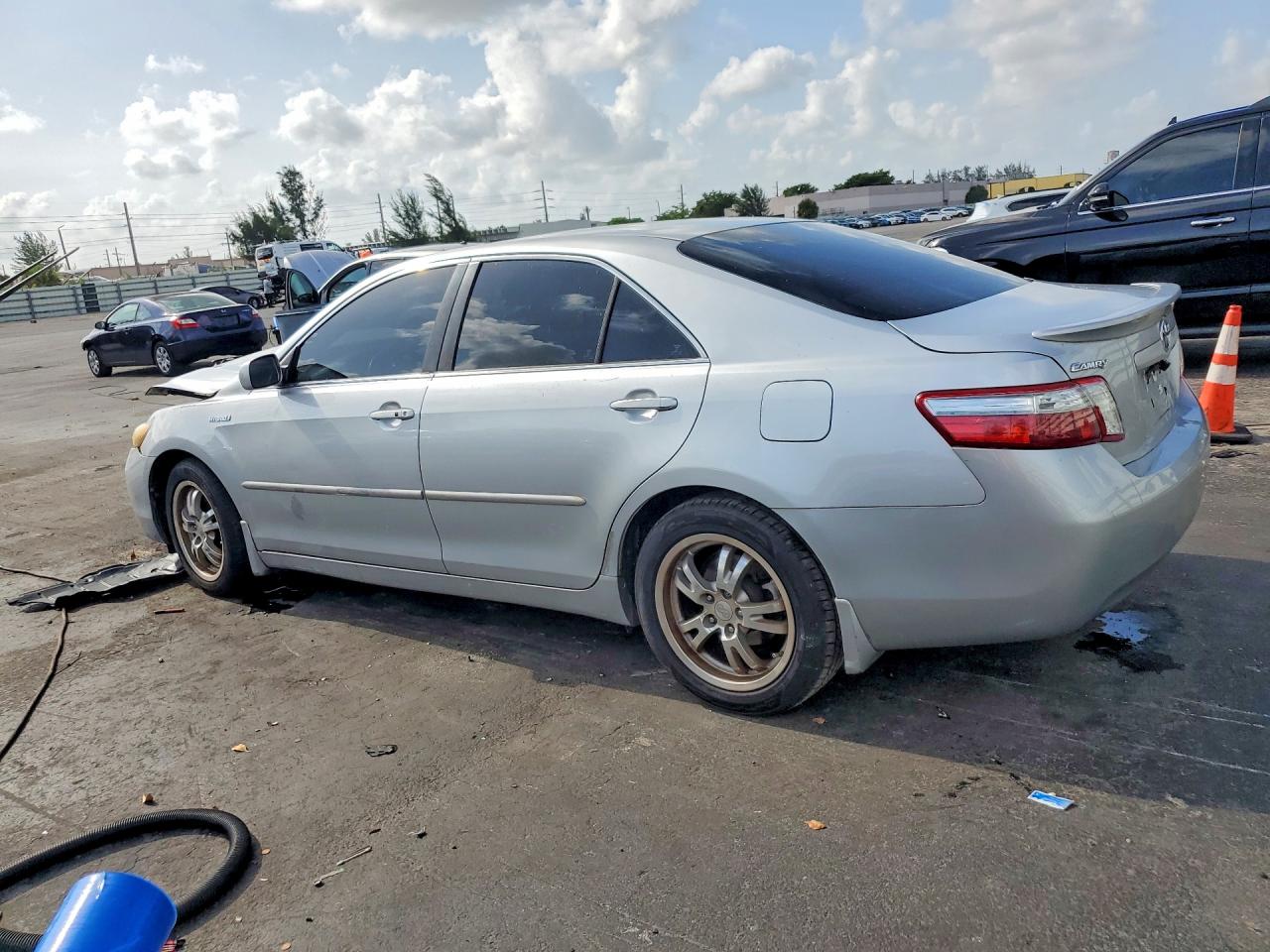 2007 Toyota Camry Hybrid Silver vin: 4T1BB46K67U016253