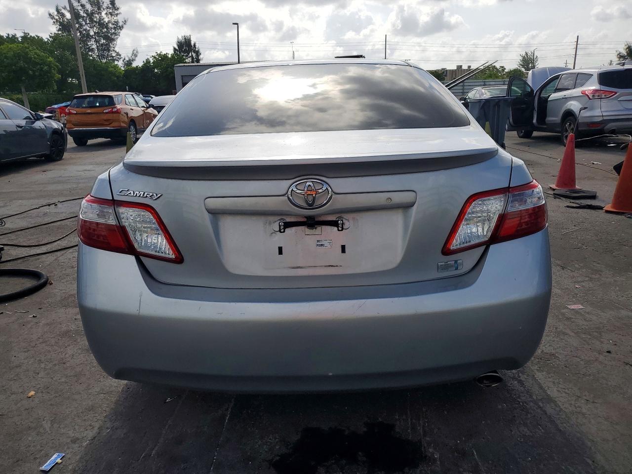 2007 Toyota Camry Hybrid Silver vin: 4T1BB46K67U016253