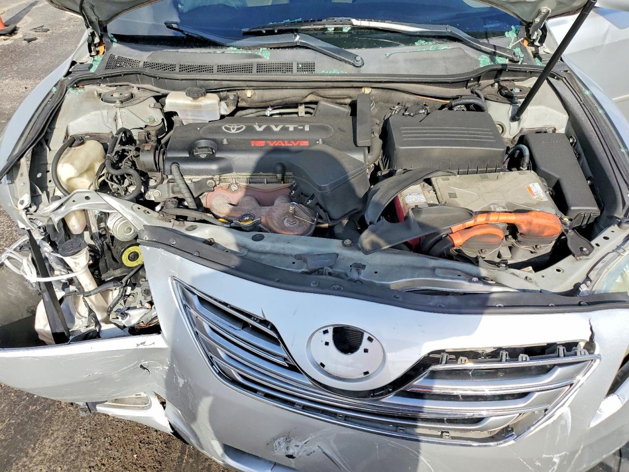 2007 Toyota Camry Hybrid Silver vin: 4T1BB46K67U016253