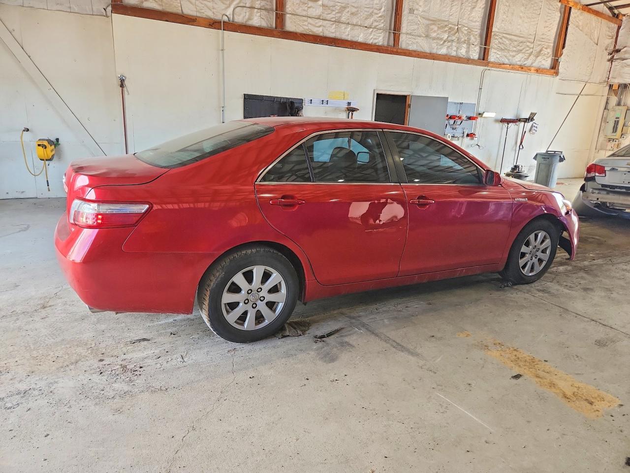 2007 Toyota Camry Hybrid Красный vin: 4T1BB46K67U016480