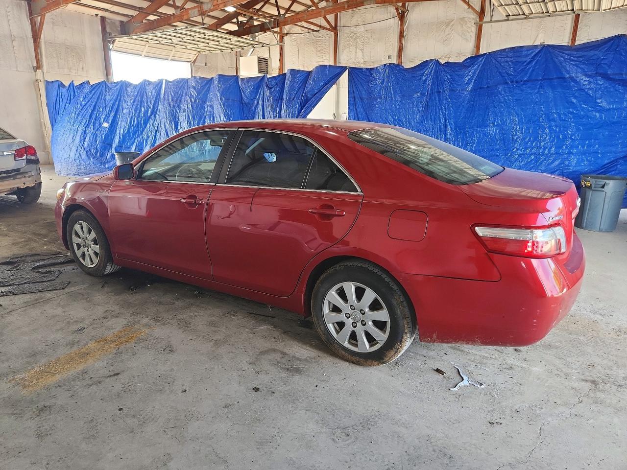 2007 Toyota Camry Hybrid Красный vin: 4T1BB46K67U016480