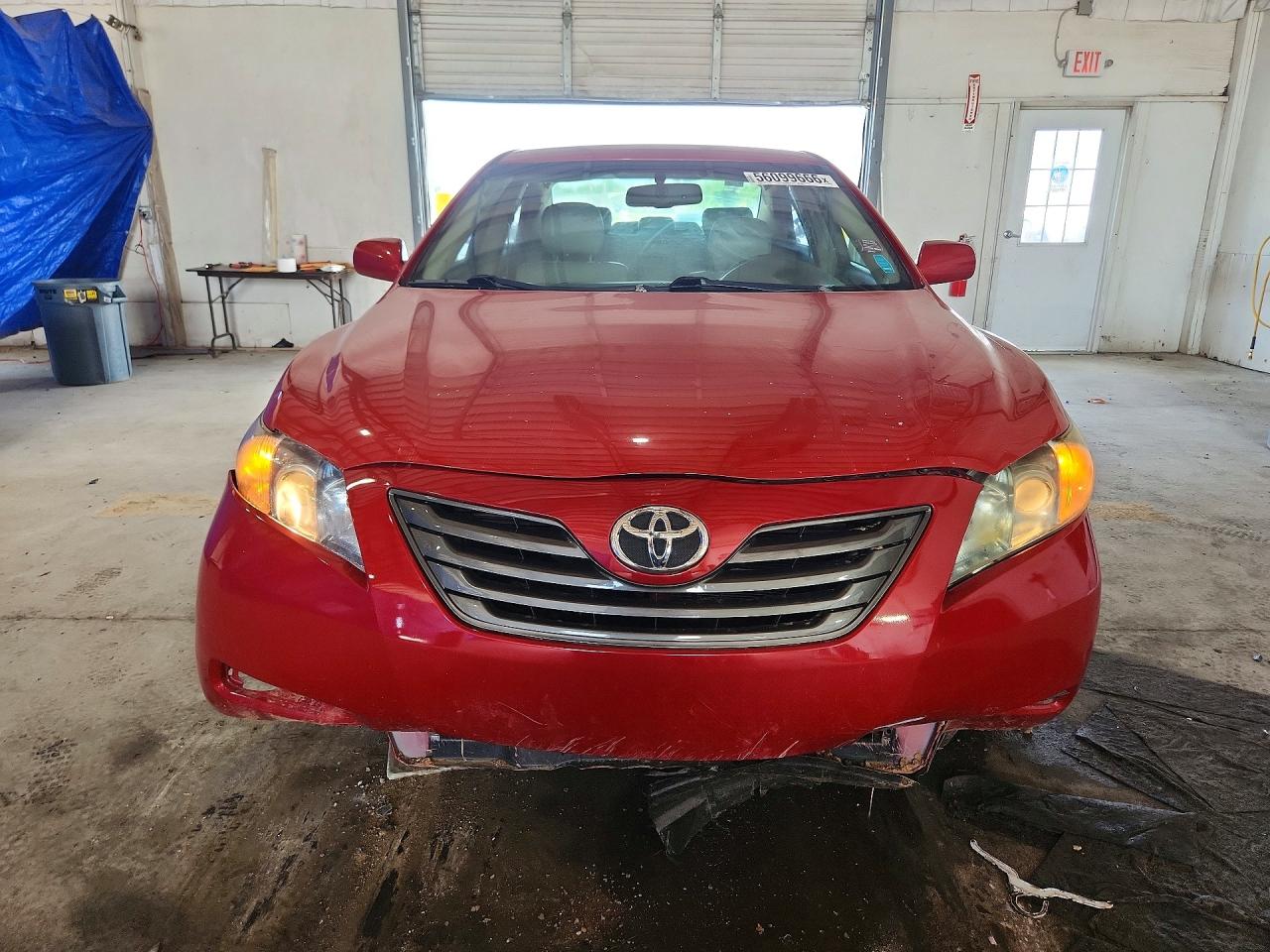 2007 Toyota Camry Hybrid Красный vin: 4T1BB46K67U016480