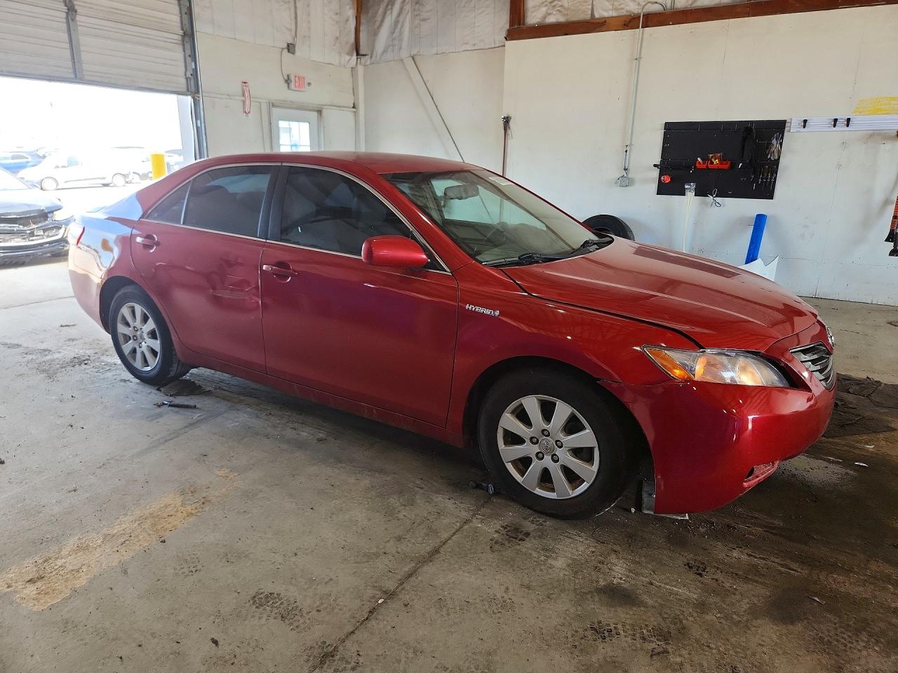 2007 Toyota Camry Hybrid Красный vin: 4T1BB46K67U016480