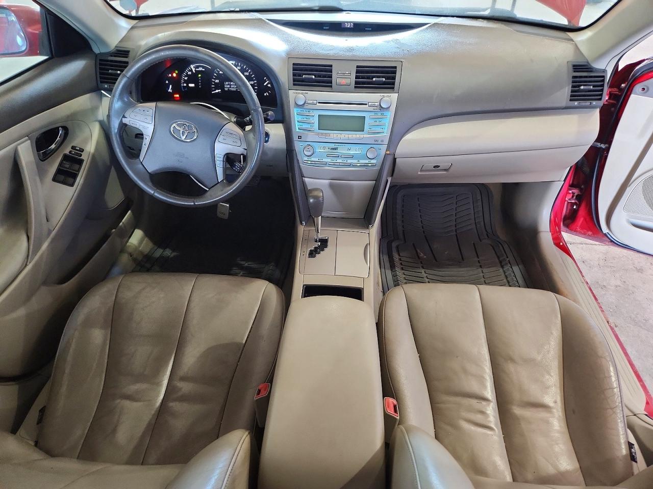 2007 Toyota Camry Hybrid Красный vin: 4T1BB46K67U016480