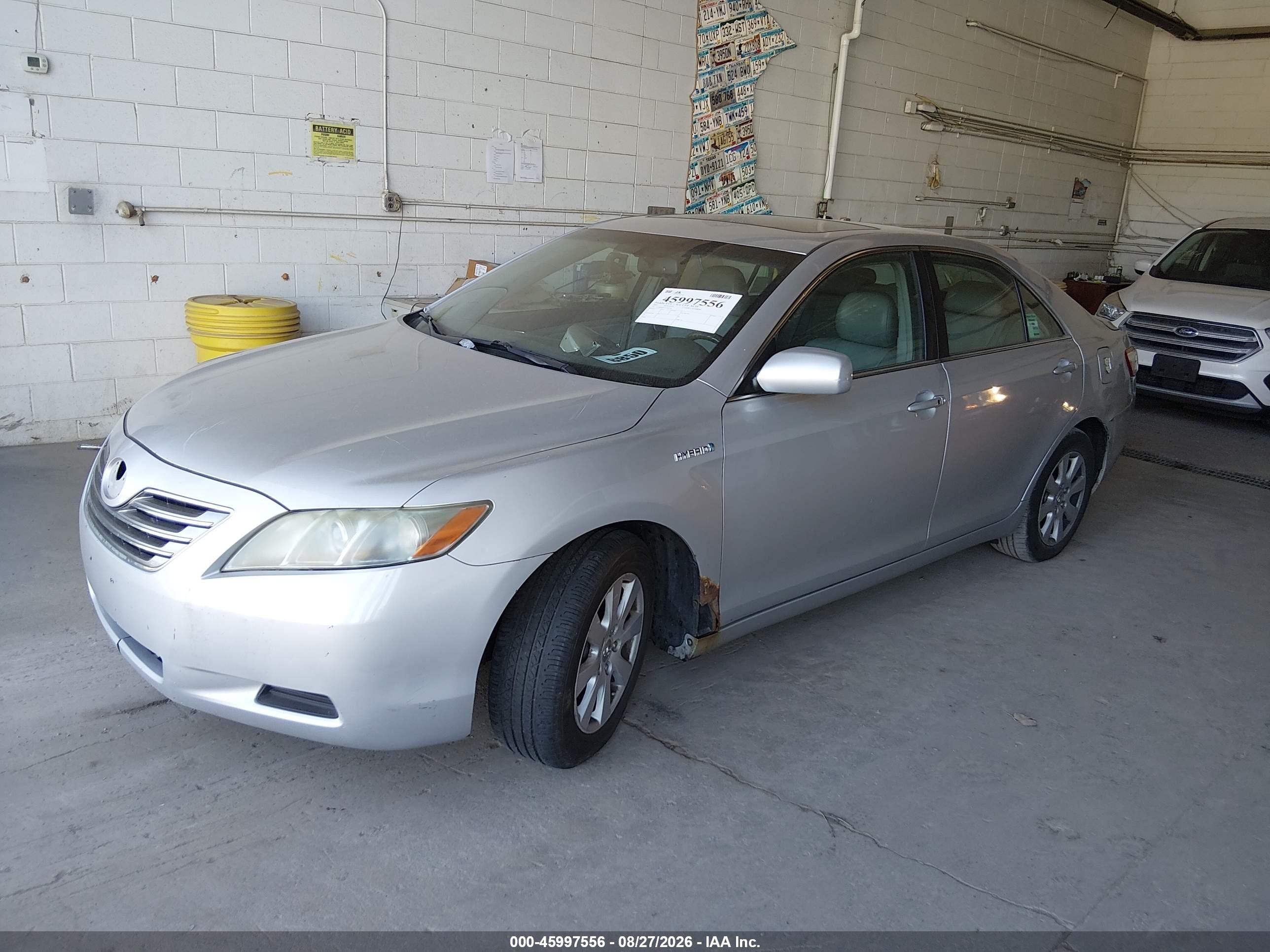 2007 Toyota Camry Hybrid   Gray vin: 4T1BB46K67U030220