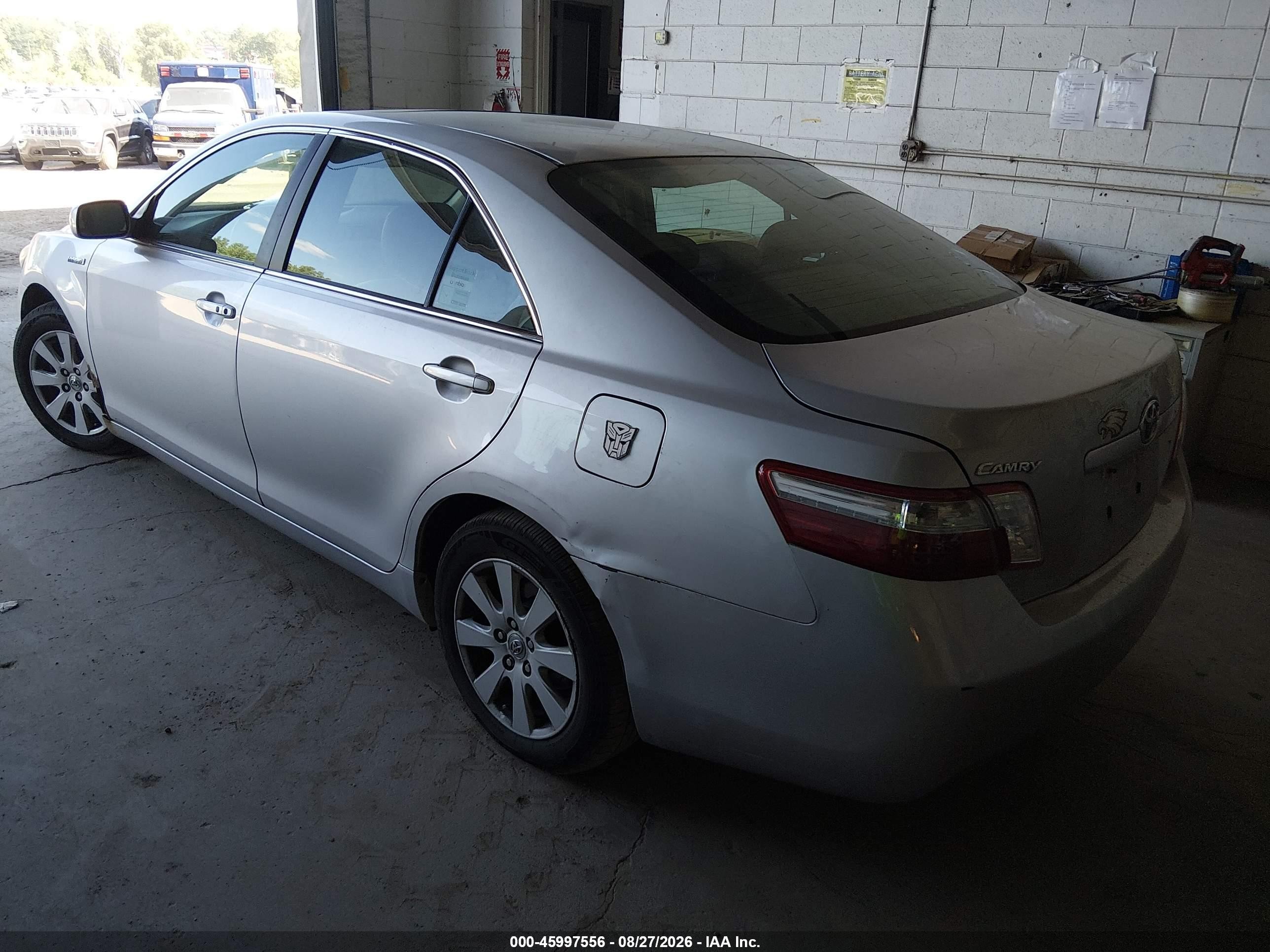 2007 Toyota Camry Hybrid   Gray vin: 4T1BB46K67U030220