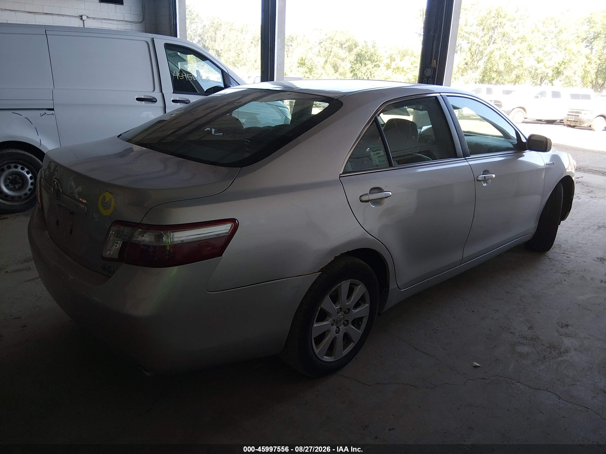 2007 Toyota Camry Hybrid   Gray vin: 4T1BB46K67U030220