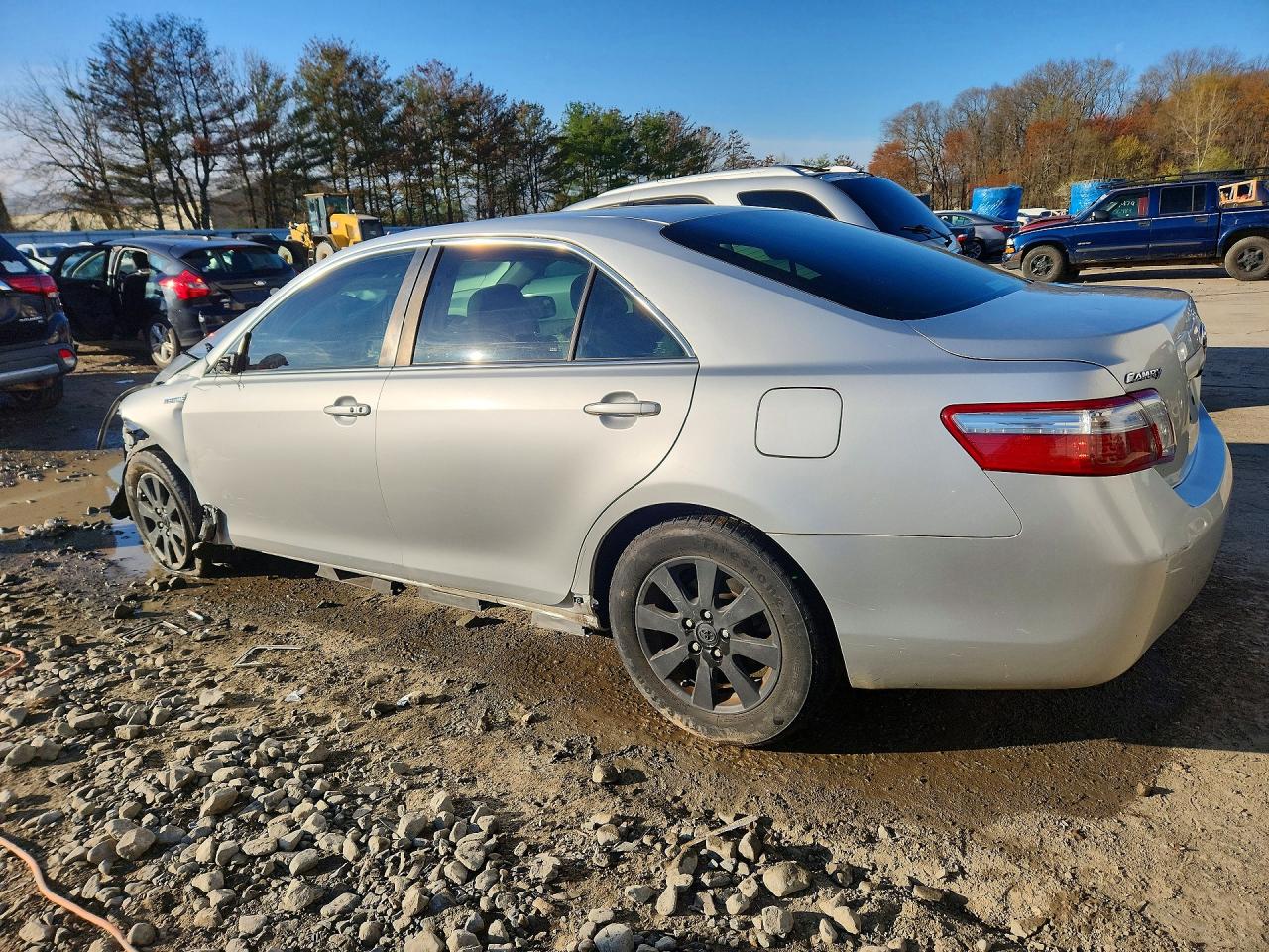 2009 Toyota Camry Hybrid Base Silver vin: 4T1BB46K69U069571