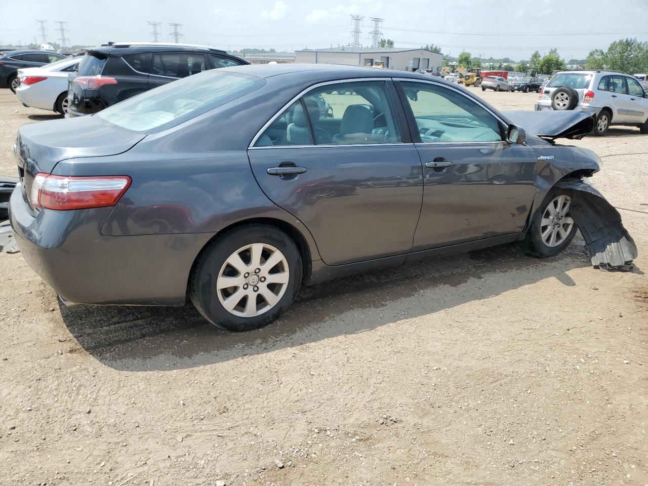 2009 Toyota Camry Hybrid Серый vin: 4T1BB46K69U069599