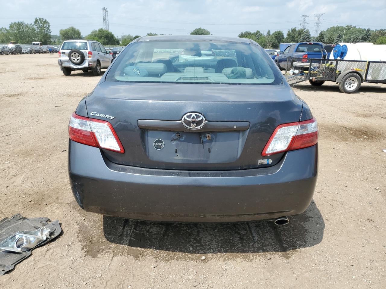 2009 Toyota Camry Hybrid Серый vin: 4T1BB46K69U069599