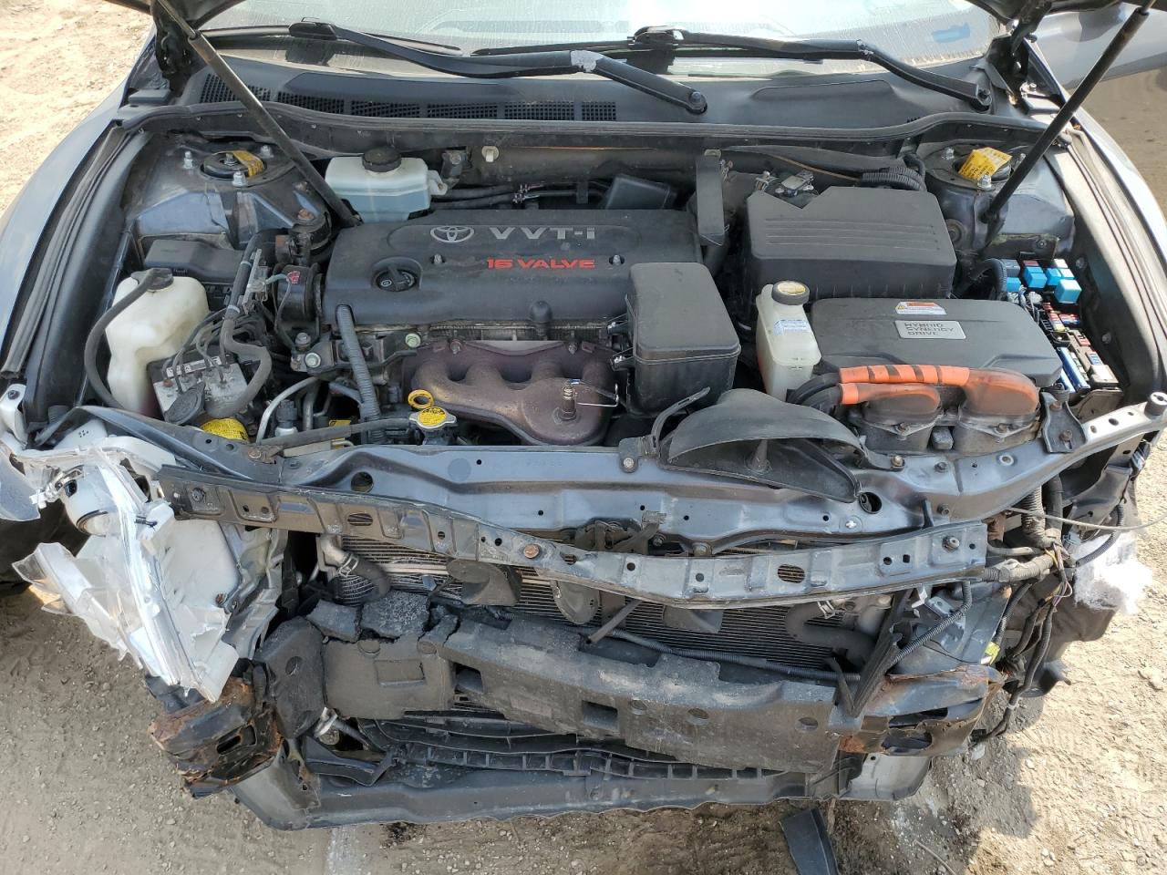 2009 Toyota Camry Hybrid Серый vin: 4T1BB46K69U069599